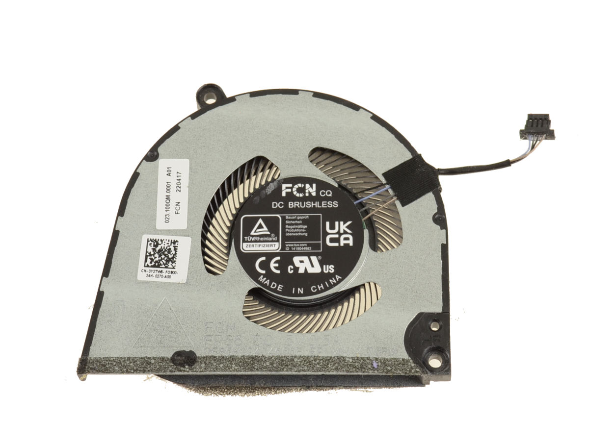 Cooler procesor Laptop, Dell, Vostro 7620, 0Y2TW6, Y2TW6, DFS5H22404666E-FP66, 023.100QM.0001, BN7508S5H-004P, 023.100QM.0011, pentru RTX 3050, CPU