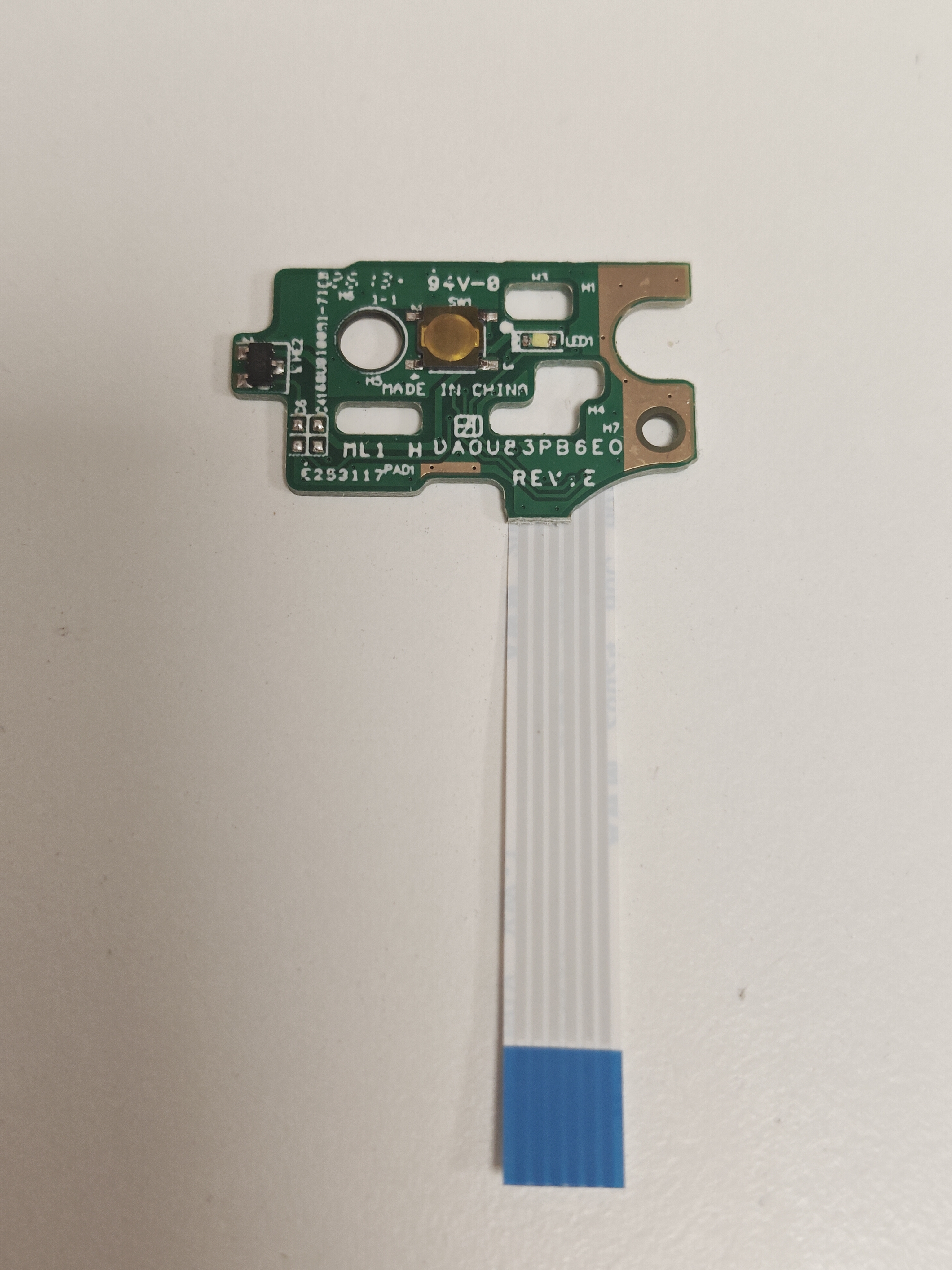 Modul buton pornire Laptop, HP, 15-F, 732076-001, 776780-001, DA0U83PB6E0, 4.5cm