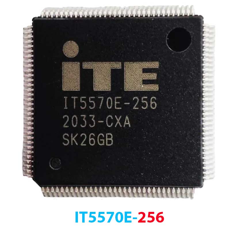 SMD, ITE IT5570E-256, IT5570E-256 CXA, IT5570E256, ITE 5570E, QFP128