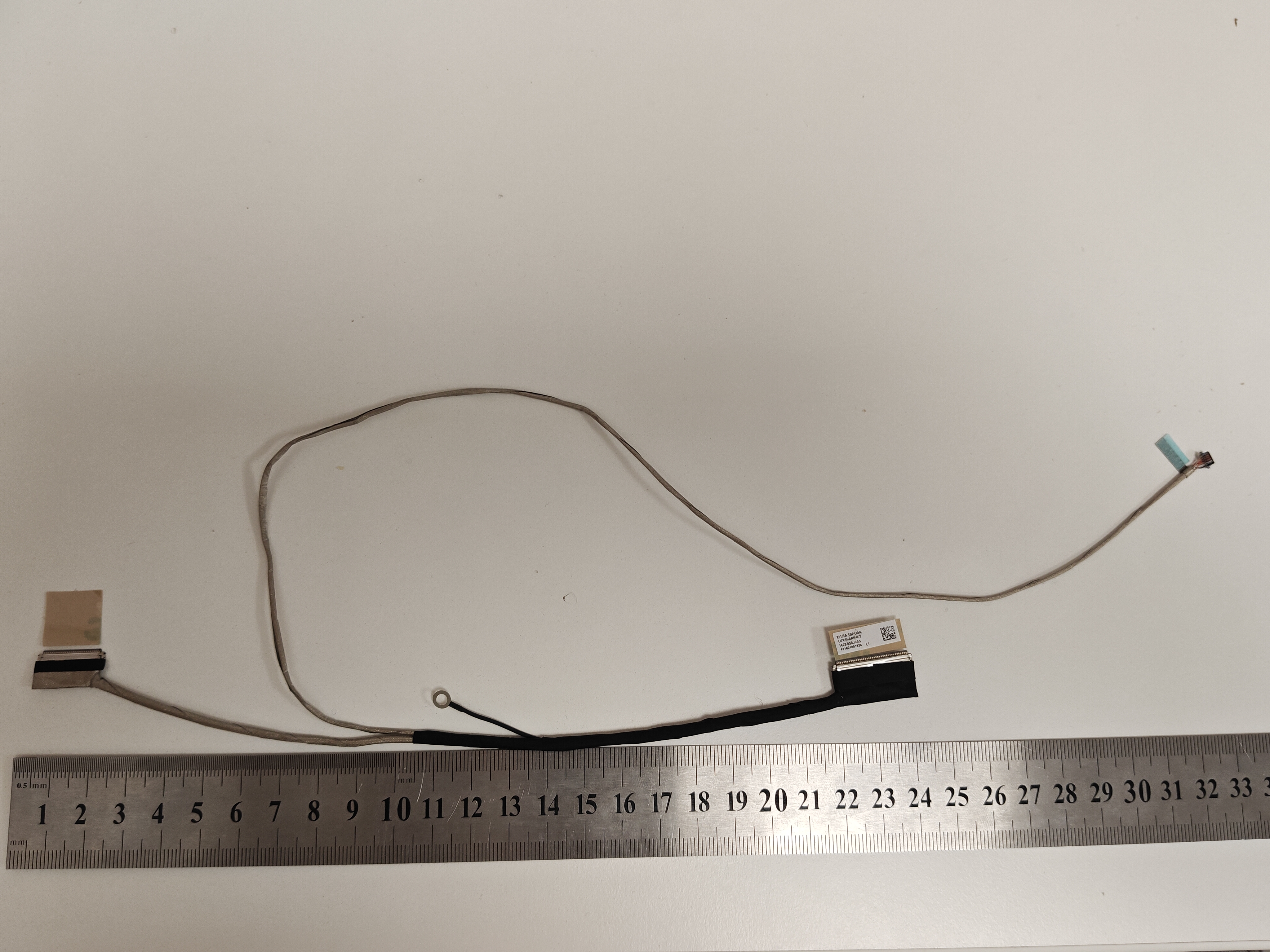 Cablu video LVDS compatibil Laptop, Asus, VivoBook 15 14005-03110000, 14005-04040200, 14005-04040300, 14005-03110100, 1422-03RJ0AS, 1422-03FD0AS, DD0XKRLC010, HQ21310589000, 30 pini