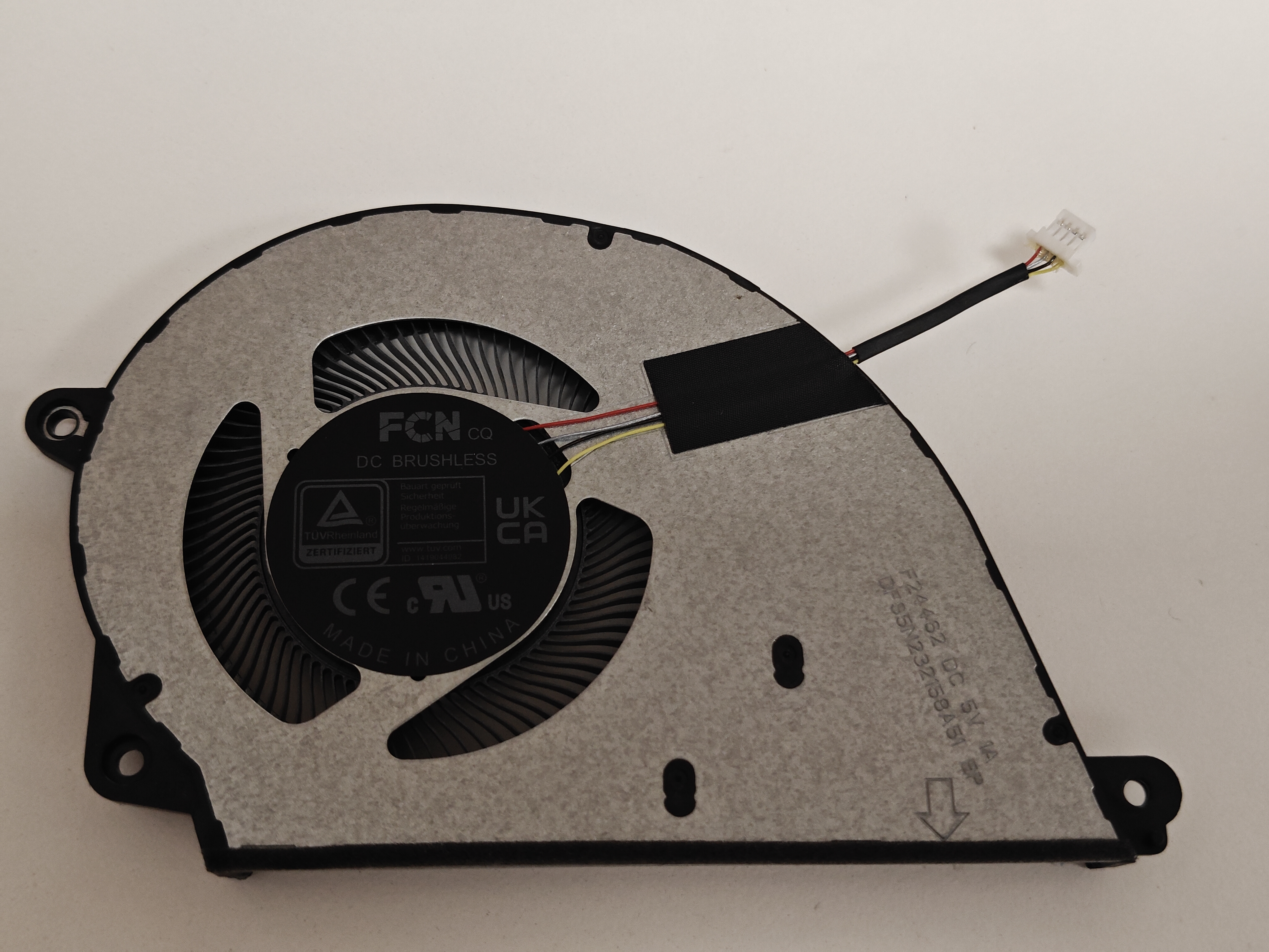 Cooler Laptop, Asus, VivoBook 13NB1680P01011, 13NB15B0P01011, 13NB1600P02011, 13NB16B0AM0212, 13NB16B0P04011, DFS5N232158A51, F24462, DQ5D517G010, DQ5D517G008, 6033B0153401, 6033B0144801, 6033B0153601, 5V, 1A