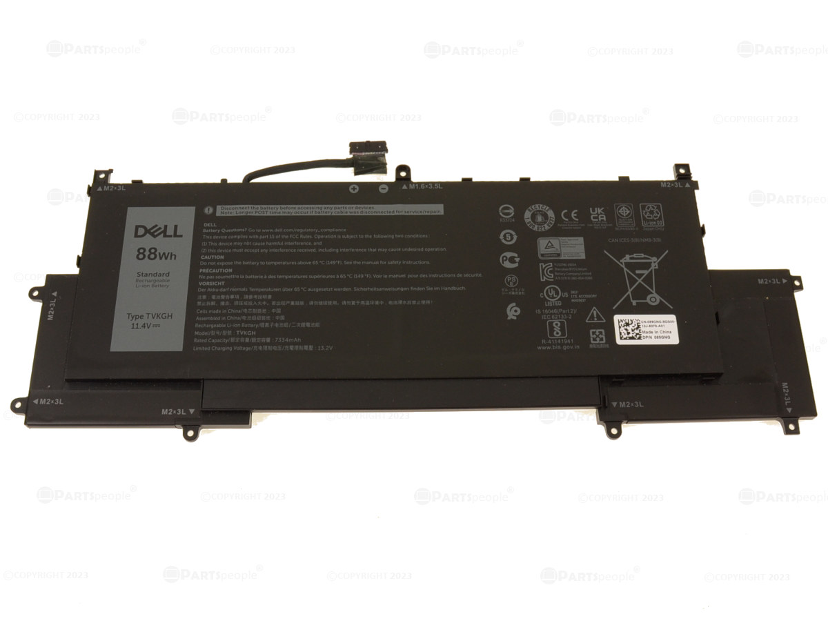Baterie Laptop, Dell, Latitude 9510, P94F, P94F001, TVKGH, 11.4V, 7334mAh, 88Wh
