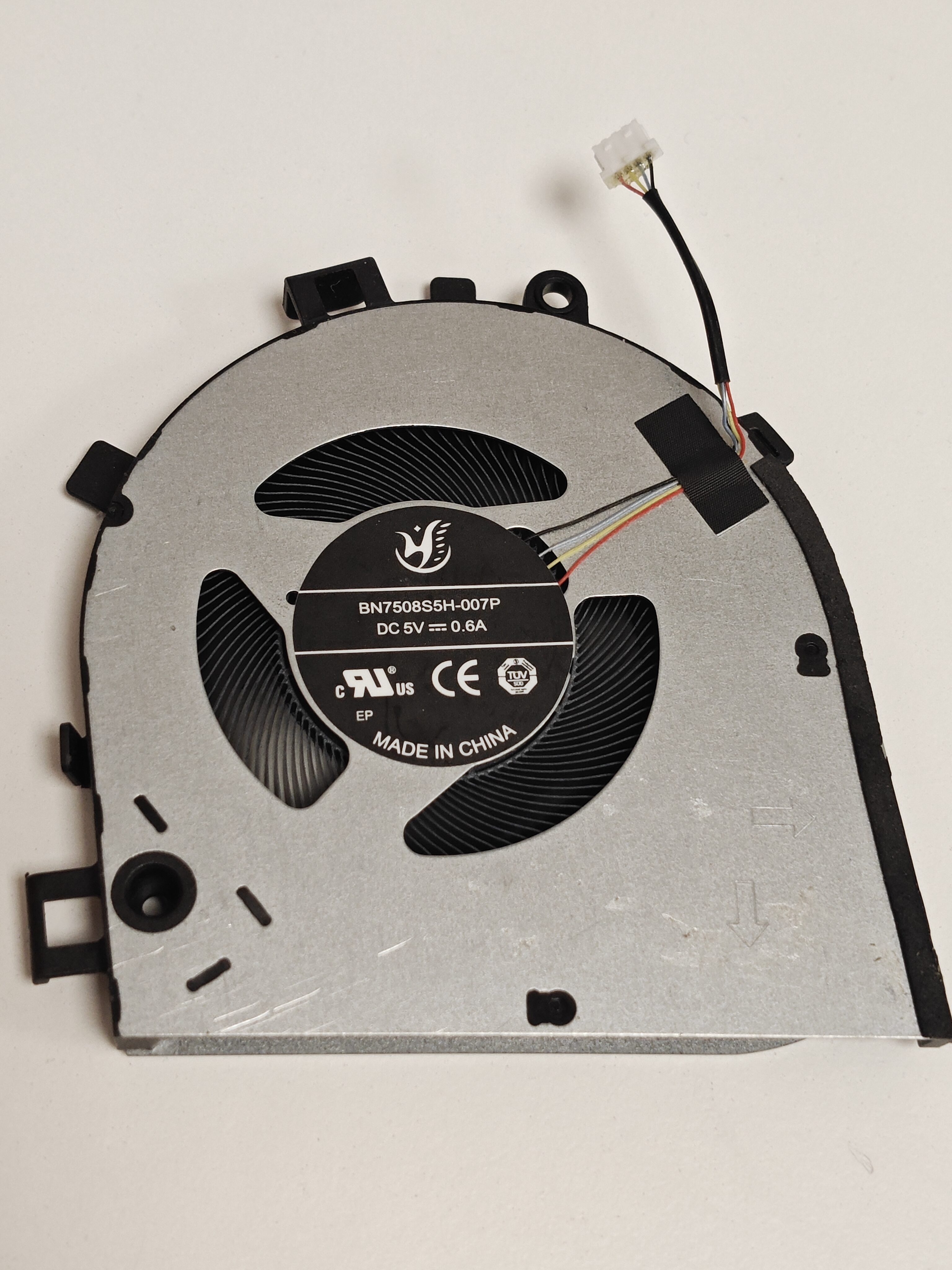 Cooler placa video Laptop, Lenovo, ThinkBook 5F10S14151, 5F10S14152, 5F10S14170, 5F10S14284, 5F10S14285, 5F10S14286, BN7508S5H-007P, DC280019ZU0HAY1, 5V, 0.6A, GPU