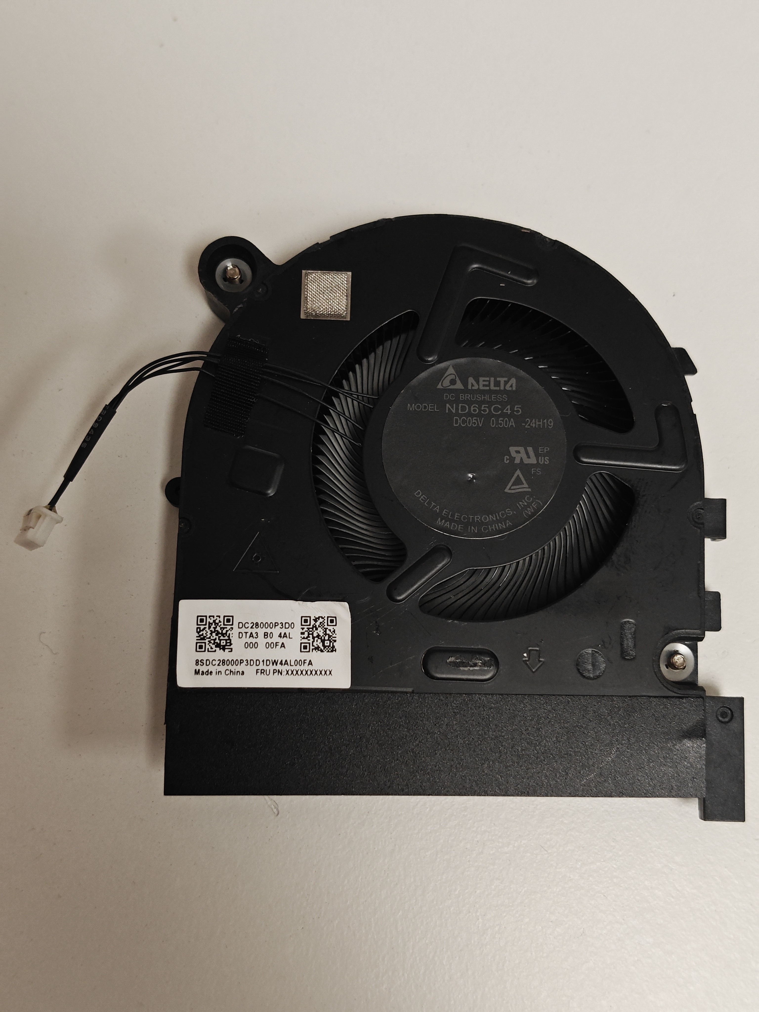 Cooler procesor Laptop, Lenovo, ThinkPad P14s Gen 5 Type 21G2, 21G3, 5F10Z58269, 5F10Z58271, ND65C45-23H10, ND65C45-29H19, DC28000P3D0, DC28000LZD0, BAPA0609R5HY001, DC28000LZV0, CPU