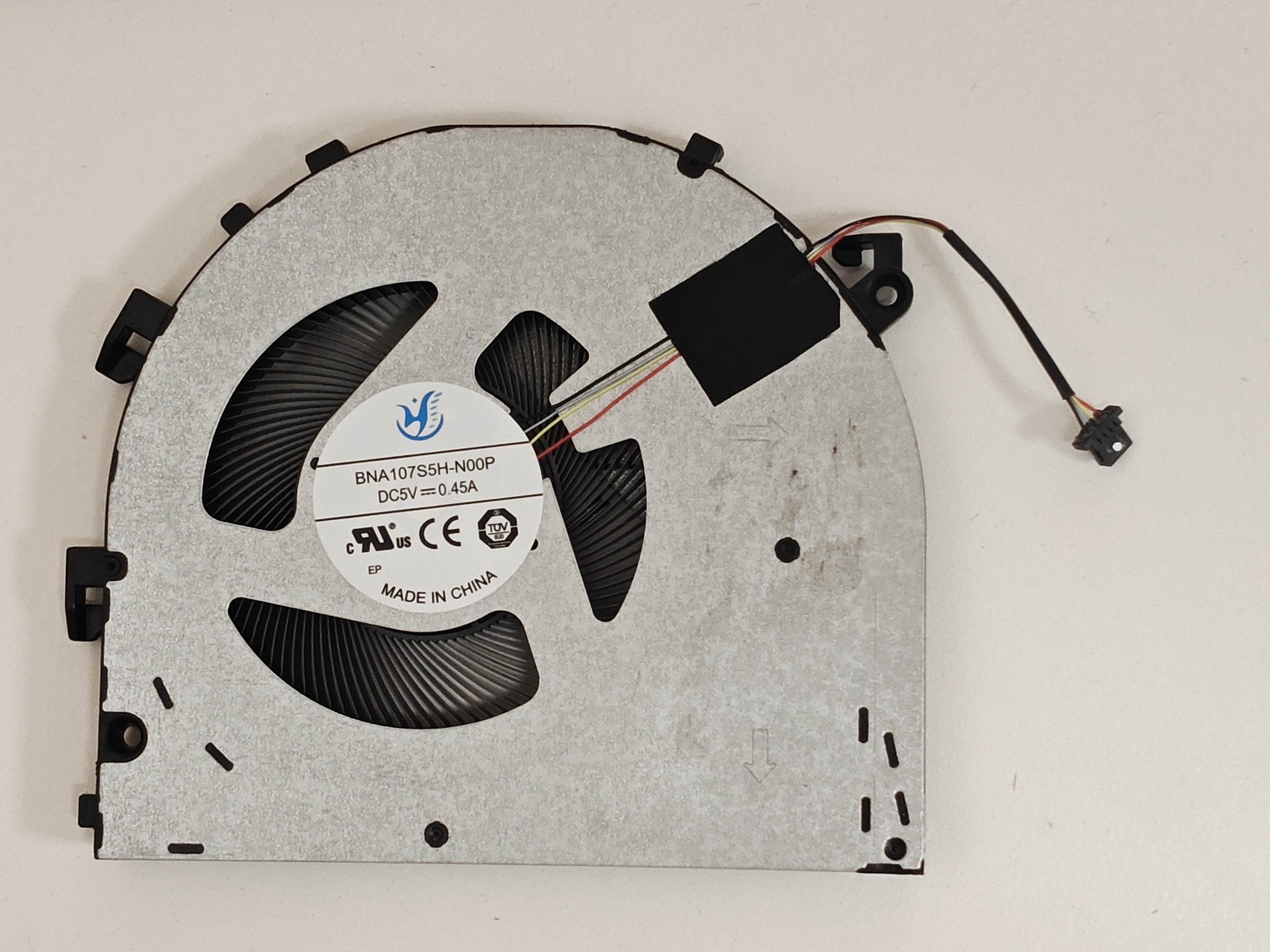 Cooler Laptop, Lenovo, IdeaPad Slim 5 14ARP10 Type 83HT, 5F10S14203, BNA107S5H-N00P, HQ255040007V0, 5V, 0.45A