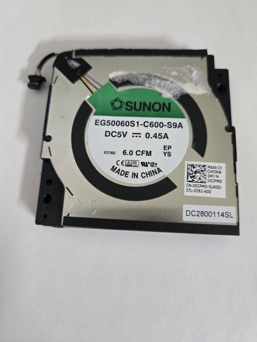Cooler placa video  Laptop, Dell, Precision 5480, P154G, P154G003, 5CPMD, 05CPMD, EG50060S1-C600-S9A, DC2800114SL, ND75C91-21F30, 5V, 0.4A, GPU