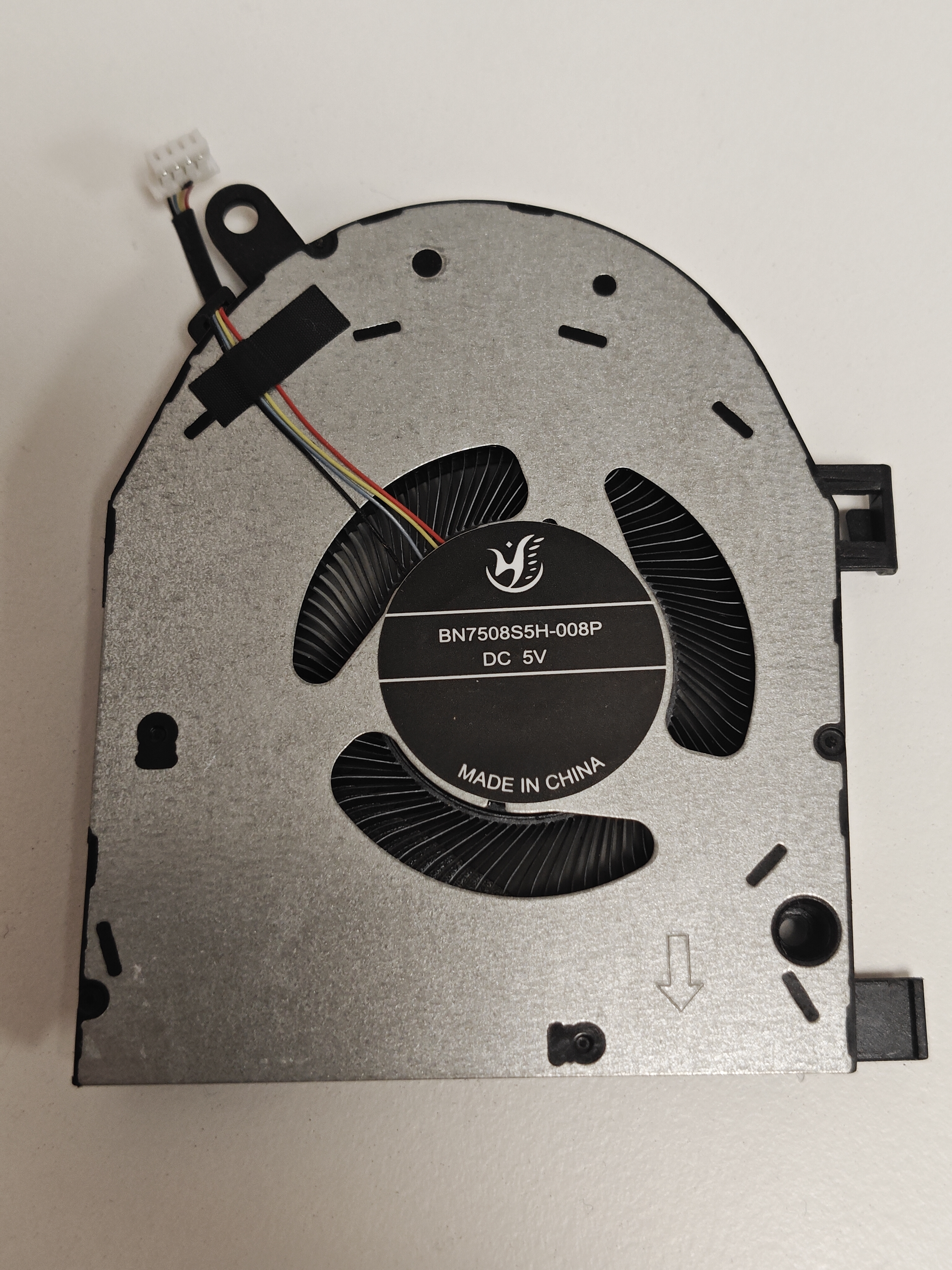 Cooler placa video Laptop, Lenovo, ThinkBook 16 G7+ ASP Type 21Q5, 5F10S14199, 5F10S14200, BN7508S5H-008P, DC28001A9U0HAY1, 5V, 0.6A, CPU