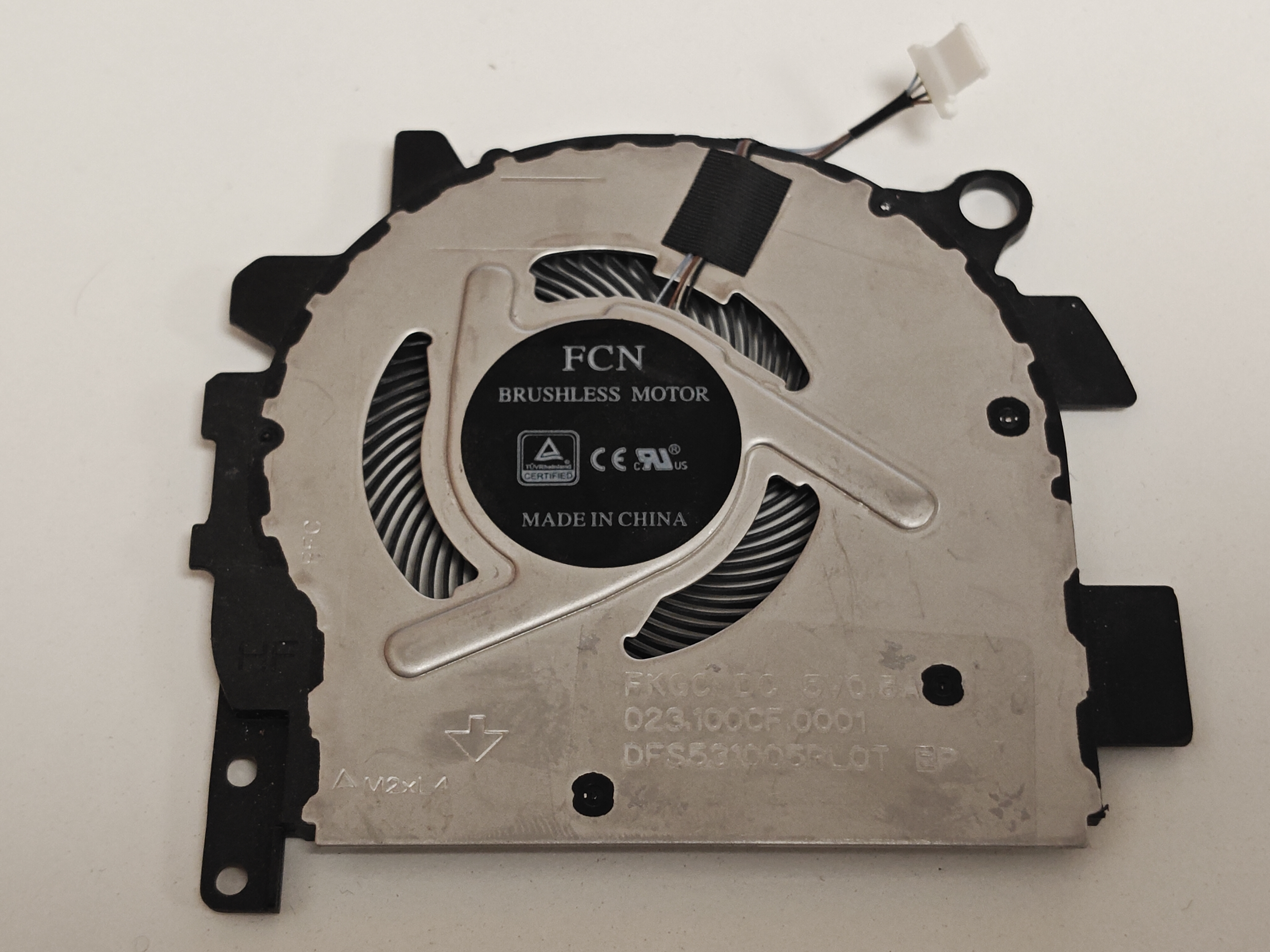 Cooler Laptop, HP, ProBook X360 440 G1, HSN-W01C, L28266-001, L28267-001, DFS531005PL0T-FKGC, 023.100CF.0001, 5V, 0.5A