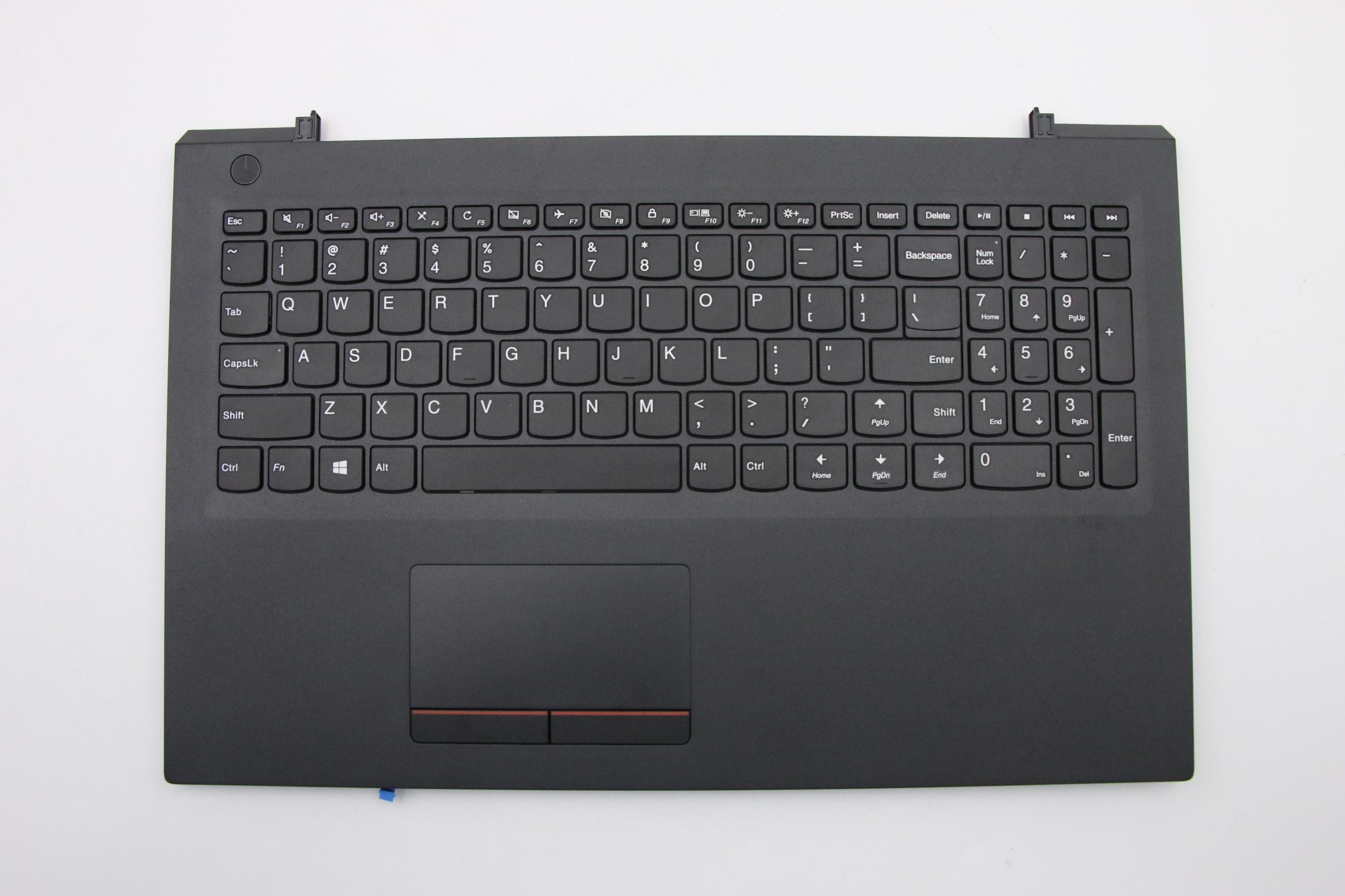 Carcasa superioara cu tastatura palmrest Laptop, Lenovo, IdeaPad V110-15IKB Type 80TH, 5CB0L78358, 460.08B03.0008, neagra, layout US