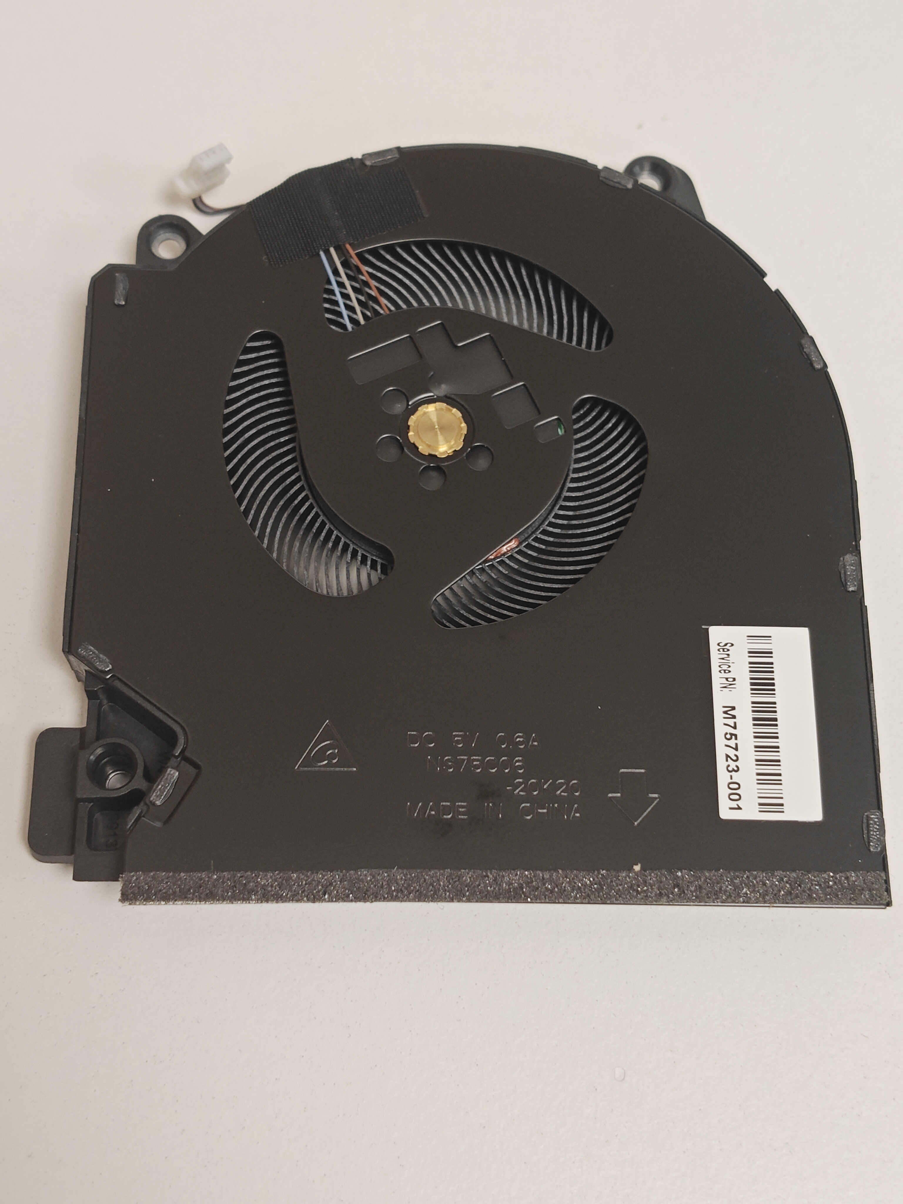 Cooler placa video Laptop Gaming, HP, Victus 16-D, 16T-D, TPN-Q263, M75722-001, M75723-001, EG75070S1-C710-S9A, NS75C06-20K20, DTADQ5D588F005, pentru RTX 3050, 60W, GPU