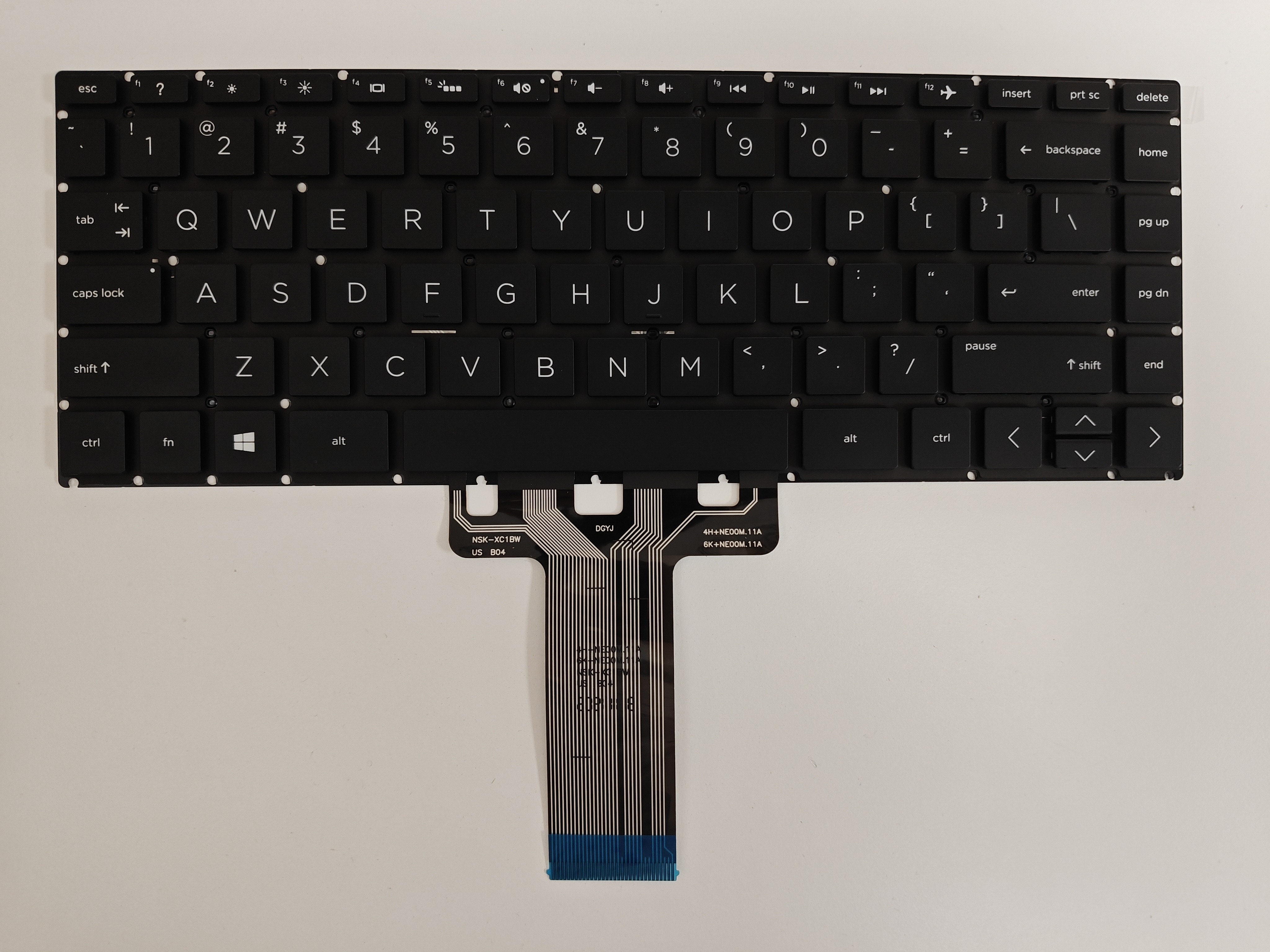 Tastatura Laptop, HP, Pavilion X360 14-BA, 14M-BA, 14T-BA, iluminata, neagra, layout US