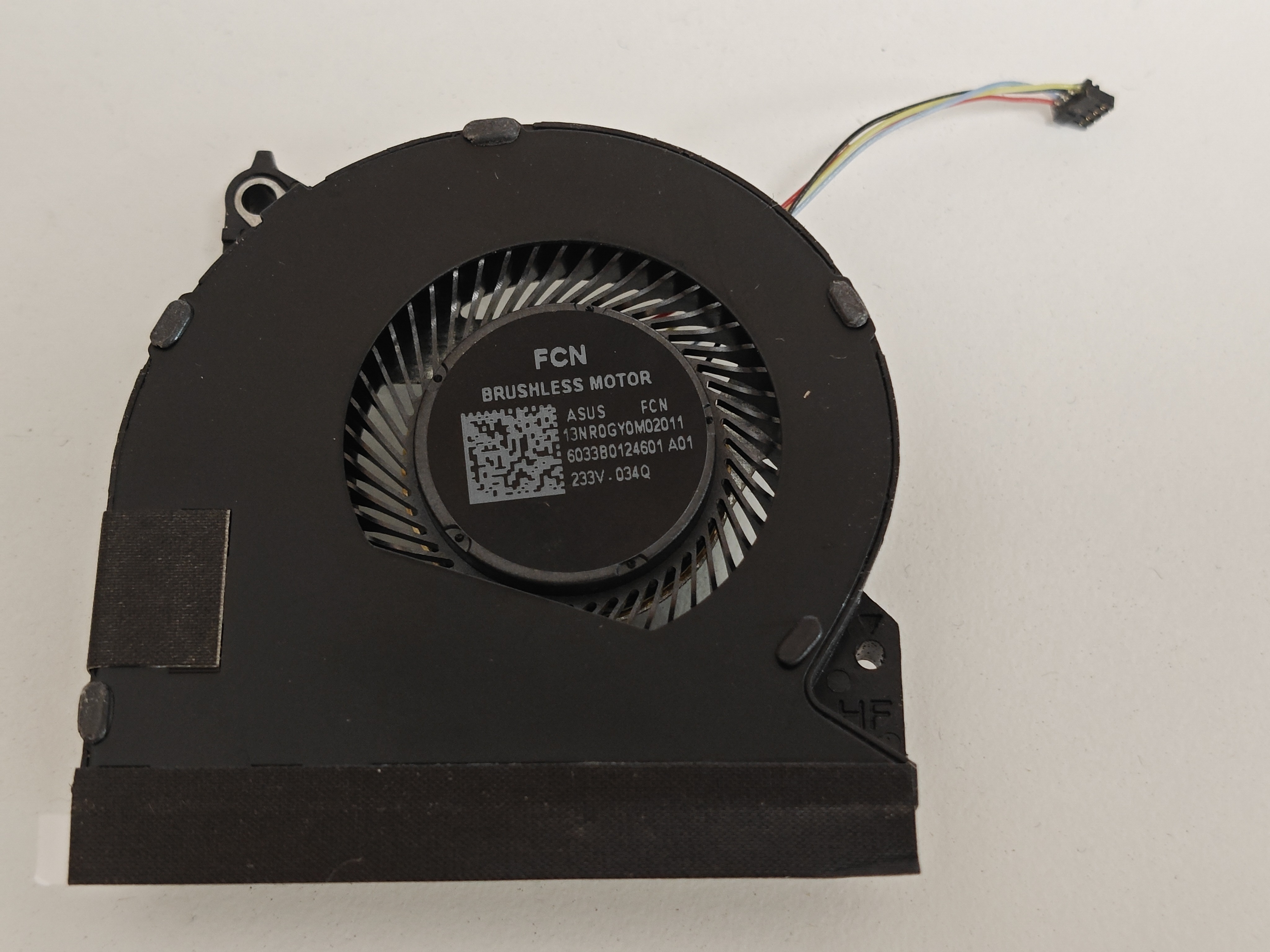 Cooler procesor consola portabila Asus, ROG Ally RC71L, NR2301L, 13NR0GY0M02011, DFS150305B60T-FQ5P, 6033B0124601, 5V, 0.5A, CPU