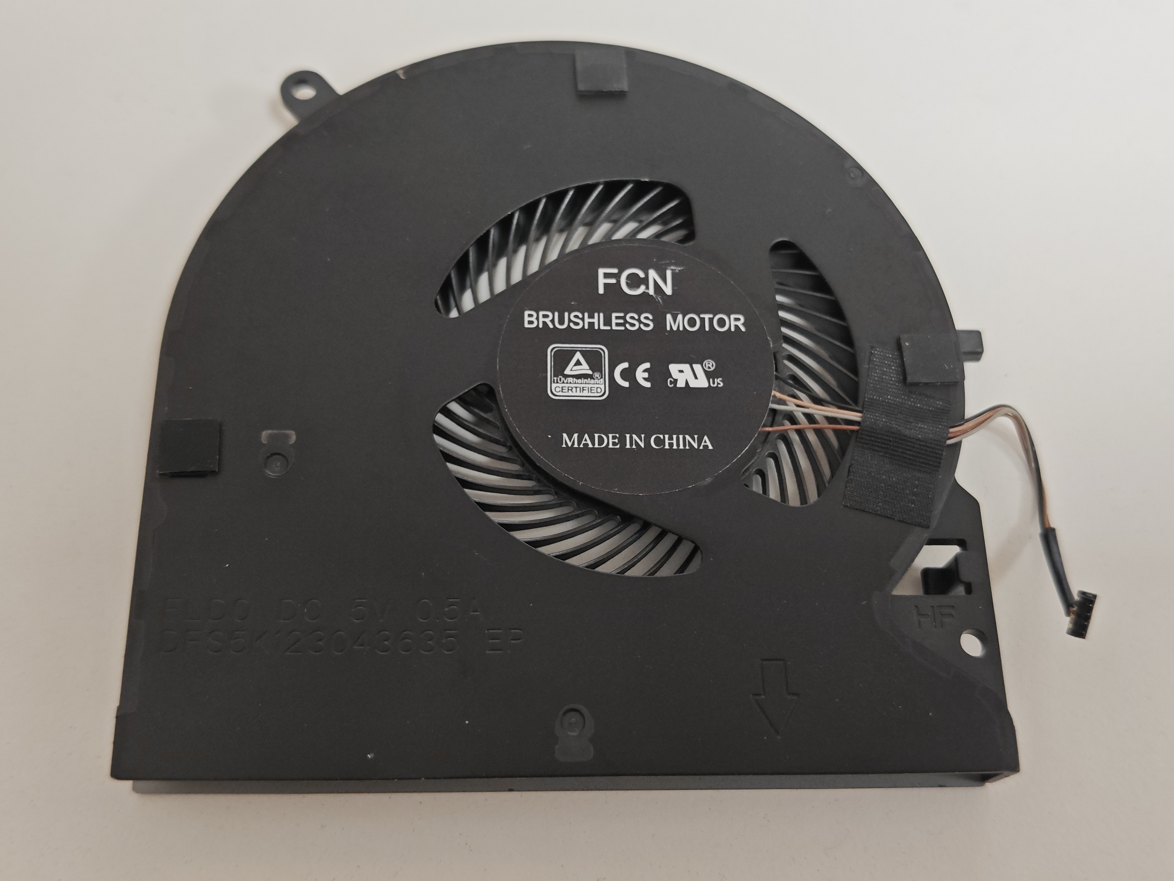 Cooler procesor Laptop Gaming, Razer Blade 15 Advanced 2019 RZ09-0301, DFS5K123043635-FLD0, 1256826720, CPU