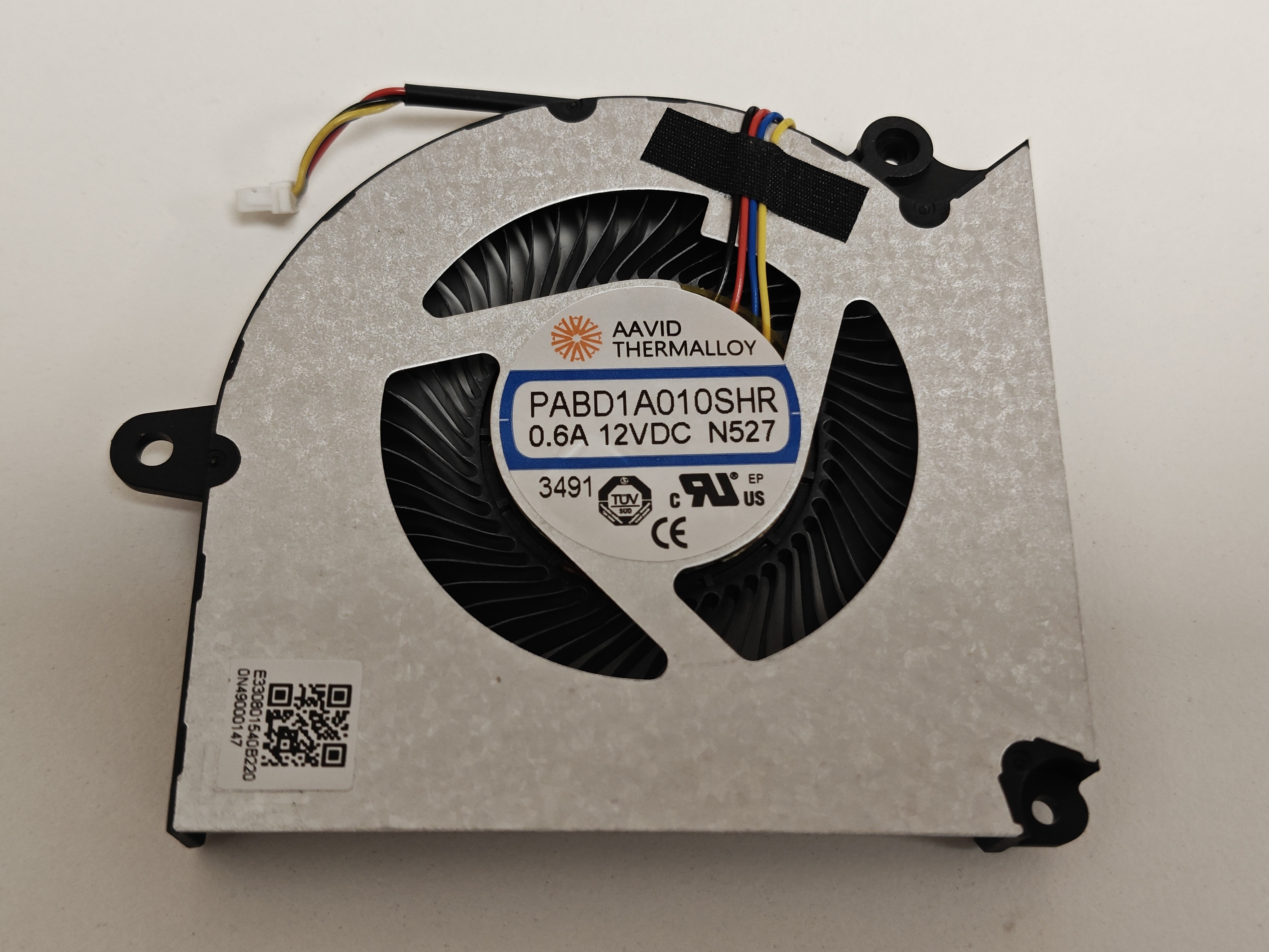 Cooler procesor Laptop Gaming, MSI, Pulse 16 AI C1VFKG, PABD1A010SHR-N527, E330801540B220, 12V, 0.6A, CPU