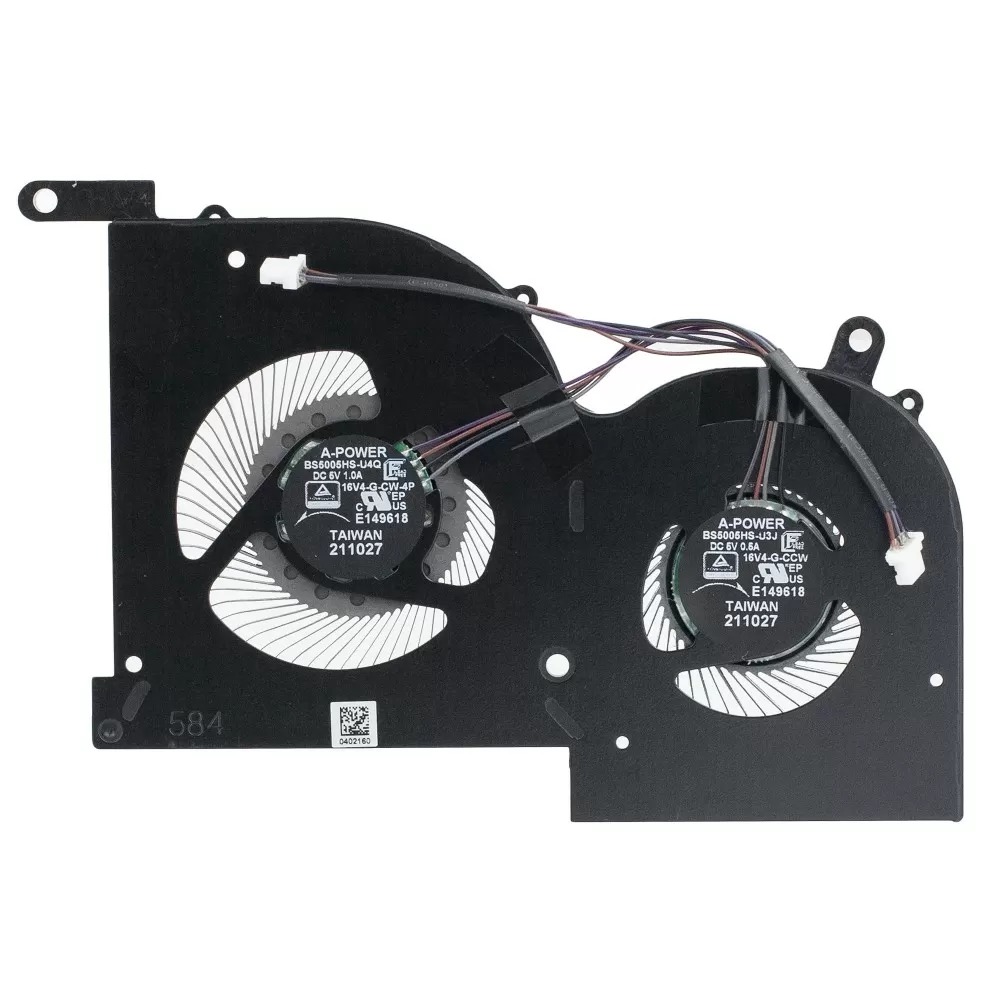 Cooler placa video Laptop, MSI, GS66, Stealth 11UG, 11UE, 11UH, 11UMT, 11UKT, MS-16V4, 16V4-G-CW, 16V4-G-CCW, BS5005HS-U4Q, BS5005HS-U3J, 5V, 1A, GPU