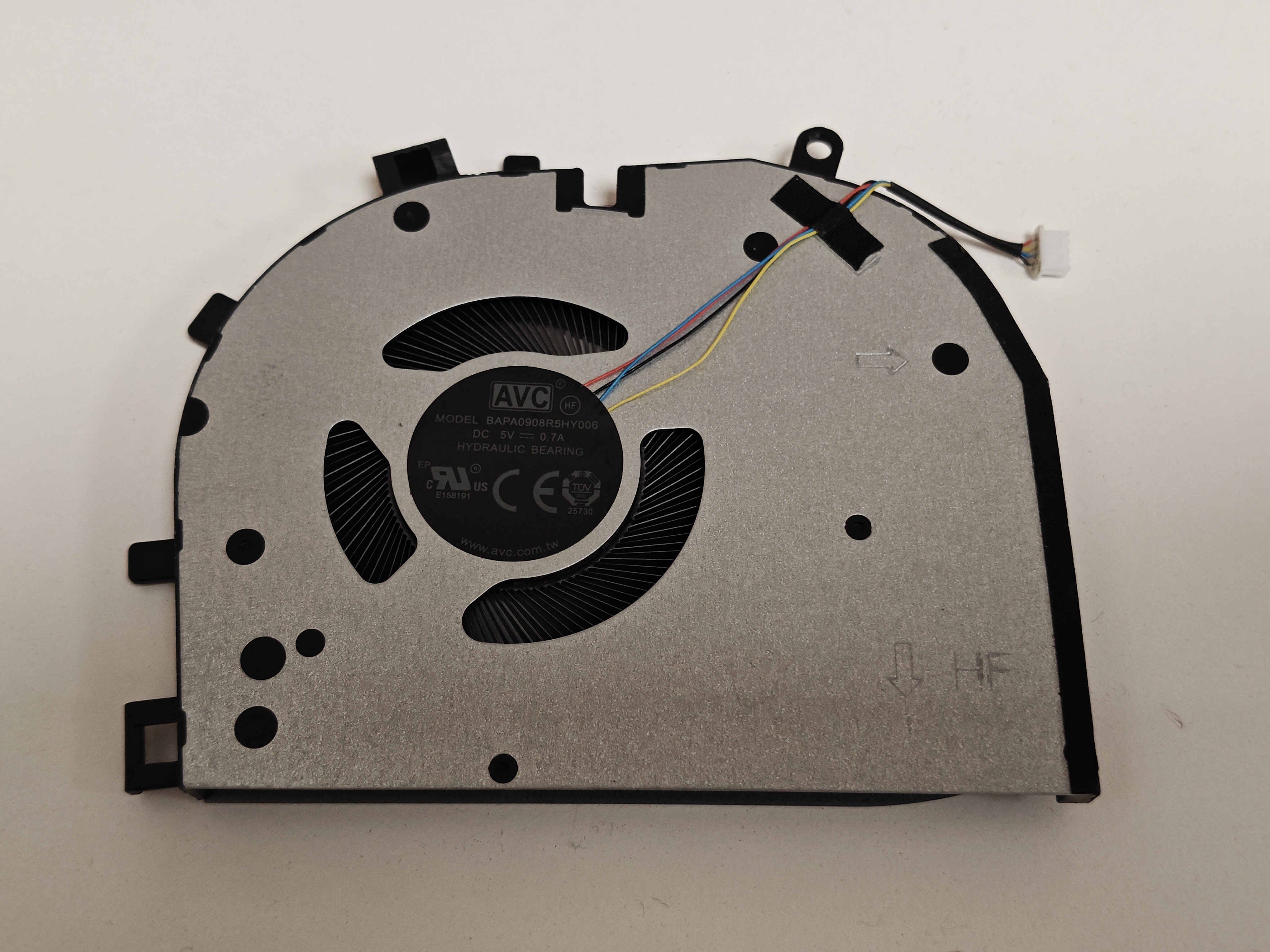 Cooler placa video Laptop, Lenovo, ThinkBook 16 G7+ ASP Type 21Q5, 5F10S14199, 5F10S14200, BAPA0908R5HY006, DC280017QV0AVC1, 5V, 0.7A, CPU