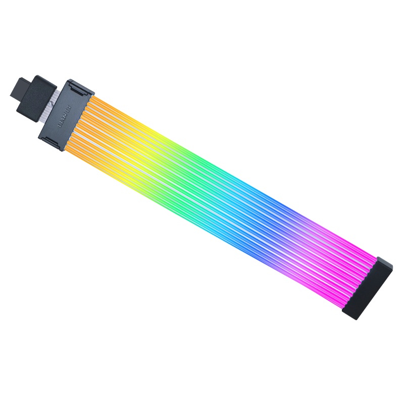 Lian Li Strimer Wireless extensie cablu RGB pentru placa video GPU cu 16-12 pini (12+4 pini), 34cm, accesorii incluse