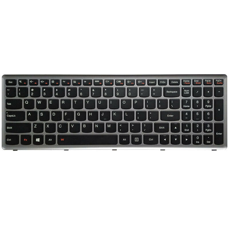 Tastatura Laptop, Lenovo, IdeaPad Z710, iluminata, layout US
