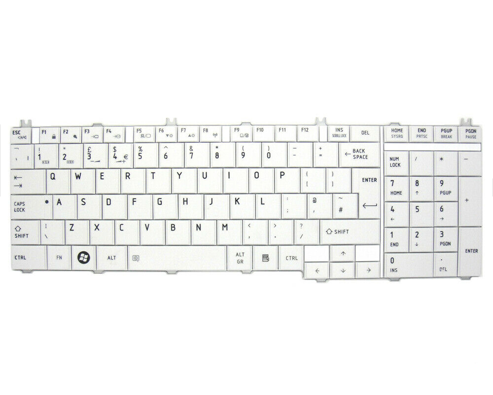 Tastatura Laptop, Toshiba, Satellite C660D, C670D, C670, C675D, C675, alba