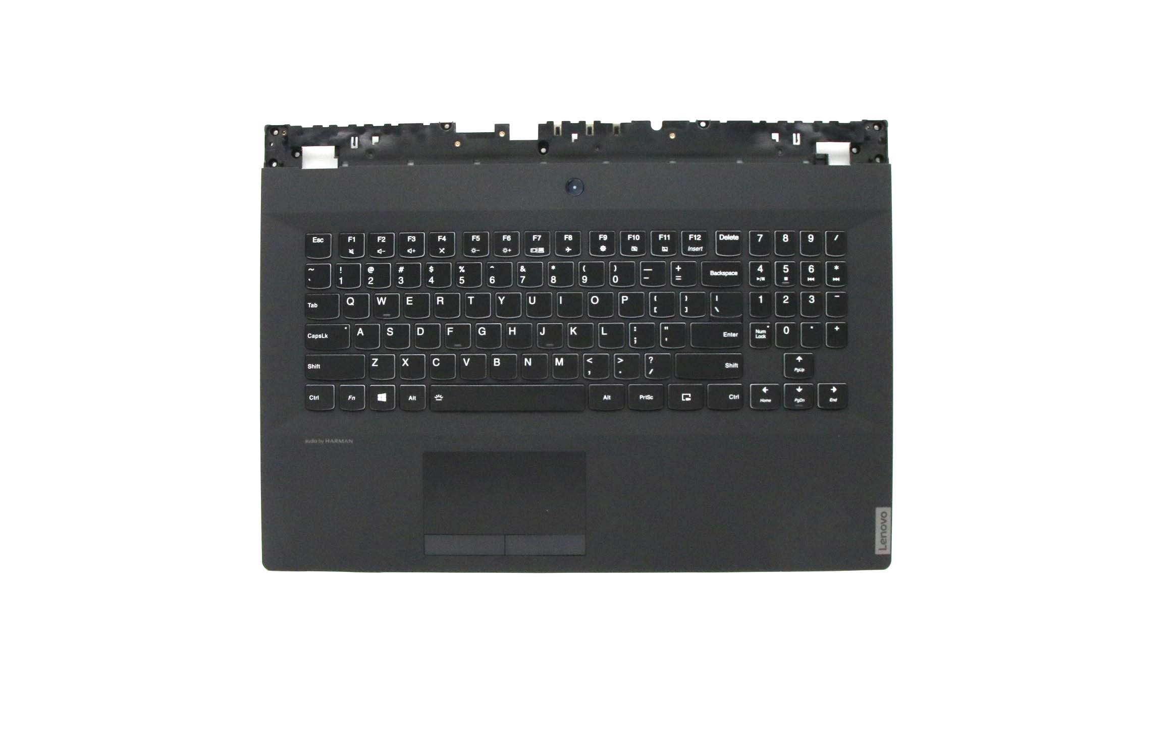 Carcasa superioara cu tastatura palmrest Laptop, Lenovo, Legion Y540-17IRH Type 81Q4, 5CB0U42948, AP1A9000100, iluminata, layout US