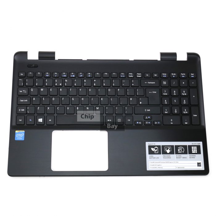 Carcasa superioara cu tastatura Laptop, Acer, Aspire E5-571, E5-511, E5-521, E5-531, E5-551, Z5WAH, E5-521G, sh