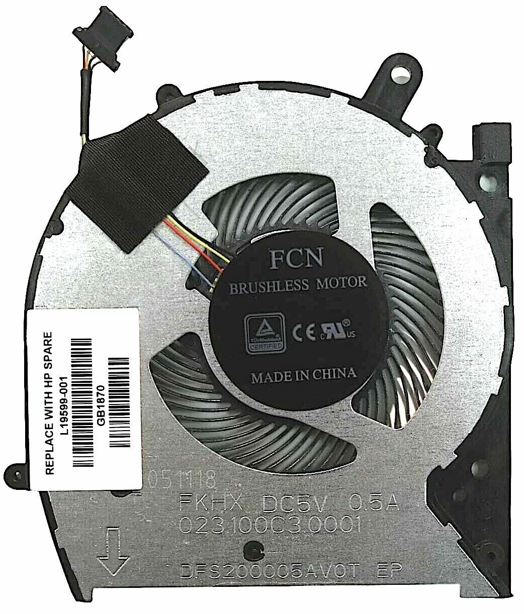 Cooler Laptop, HP, Envy X360 13-AG, 13M-AG, TPN-W133, L19599-001, L24198-001, L23528-001, DFS200005AV0T-FKHX, 023.100C3.0001, ND75C23-17J14, 5V, 0.5A