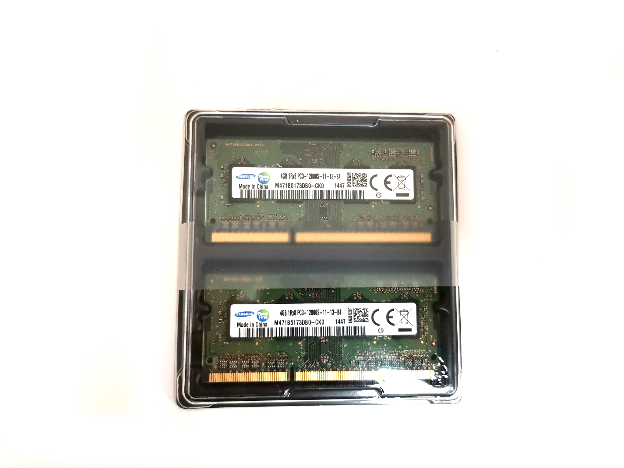 Kit Memorie Laptop 2X4GB (8GB), Samsung, PC3-12800S-11-13-B4 M471B5173DB0-CK0, 1.5V, 1600Mhz