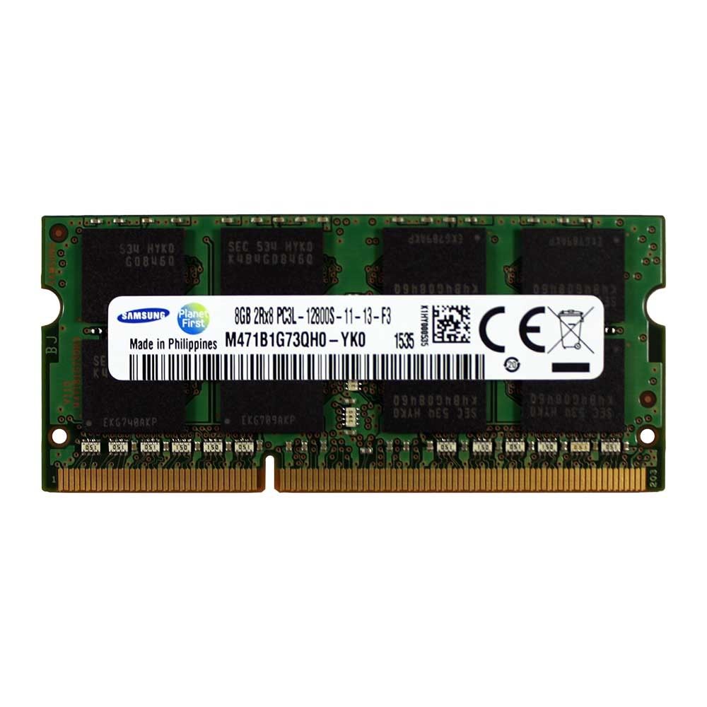 Memorie laptop Samsung sodimm 8GB DDR3L PC3L-12800s 1600Mhz 1.35V, M471B1G73BH0-YK0