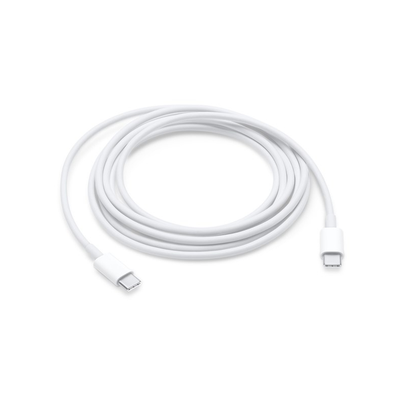 Cablu original de incarcare USB-C, pentru Apple MacBook, 2m, alb, sh