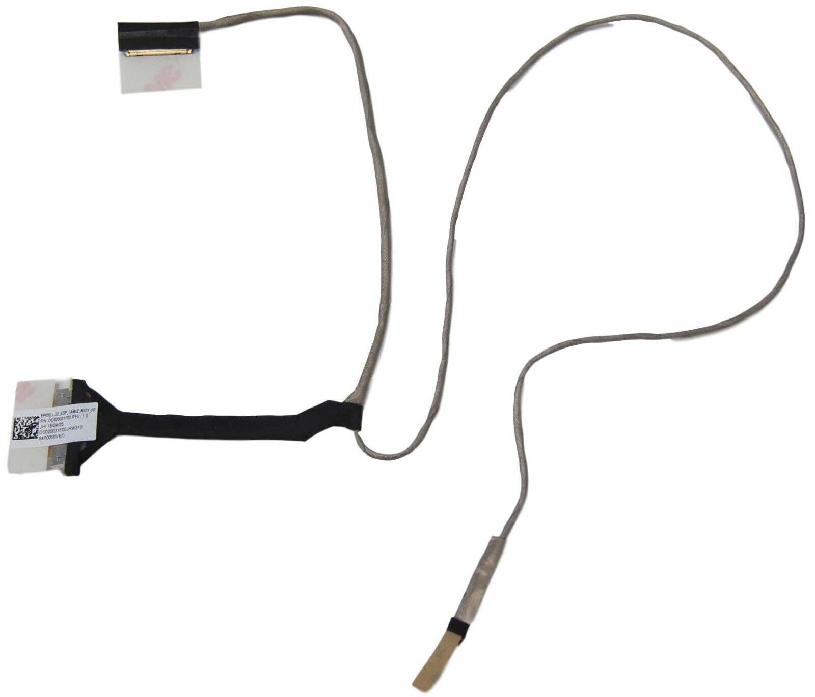 Cablu video LVDS Laptop, HP, 250 G7, 255 G7, 15-DA, 15-DB, DC020031F00, L20379-001, L20443-001, non touch, 30 pini