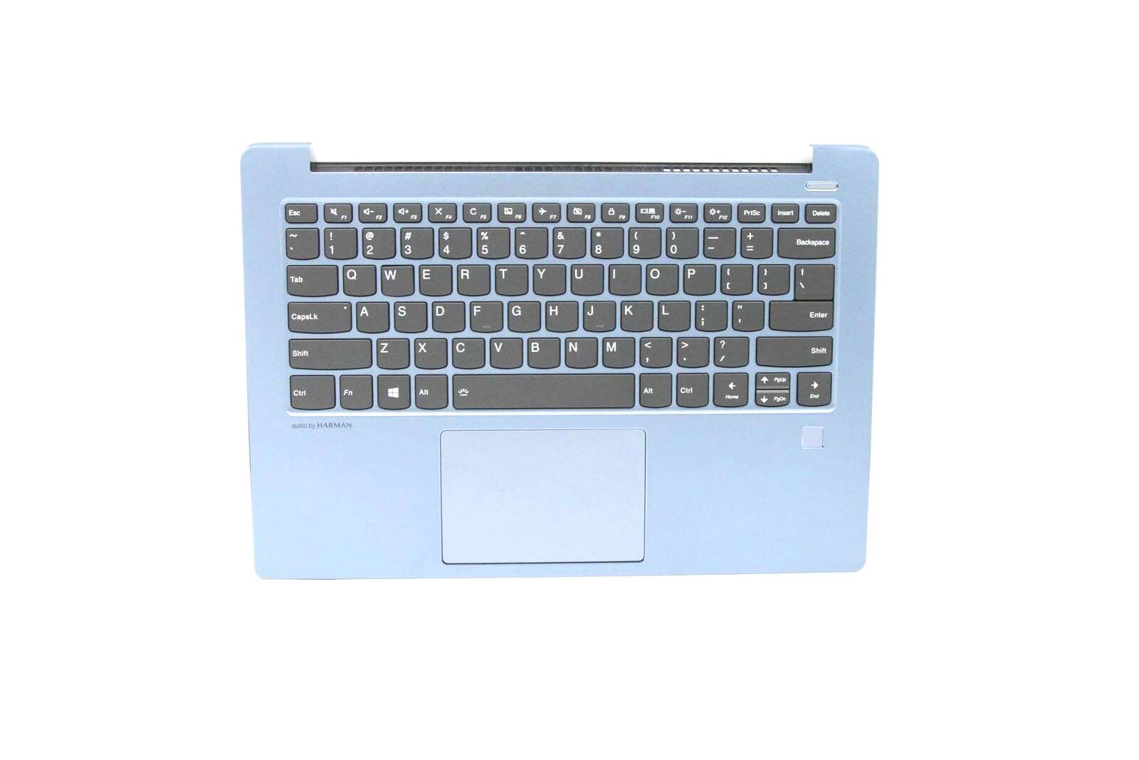 Carcasa superioara cu tastatura Laptop, Lenovo, Yoga IdeaPad 530s-14, 530s-14ARR, 530s-14IKB, 5CB0R12049, blue