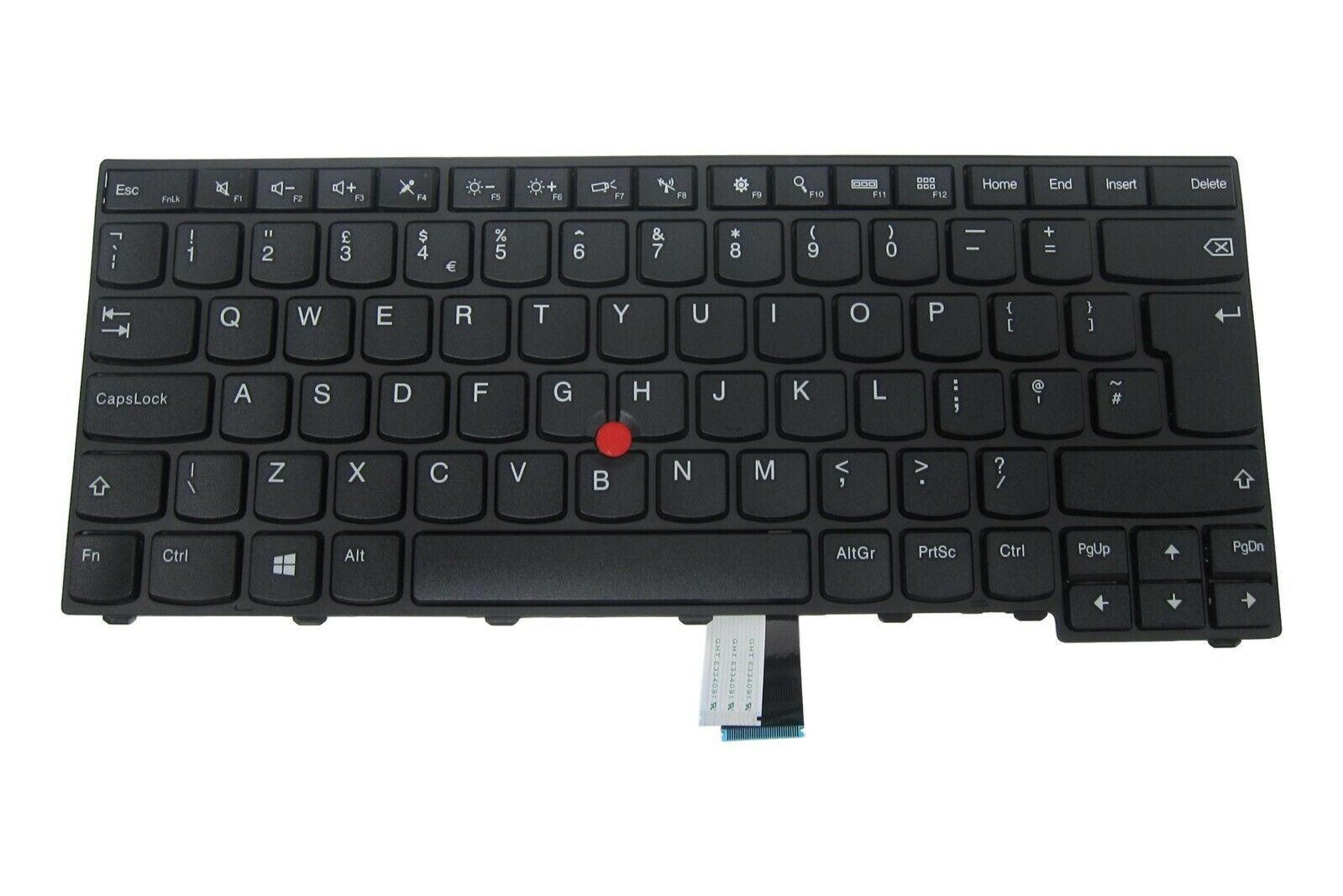 Tastatura compatibila Laptop, Lenovo, ThinkPad E440 Type 20C5, neagra, layout UK