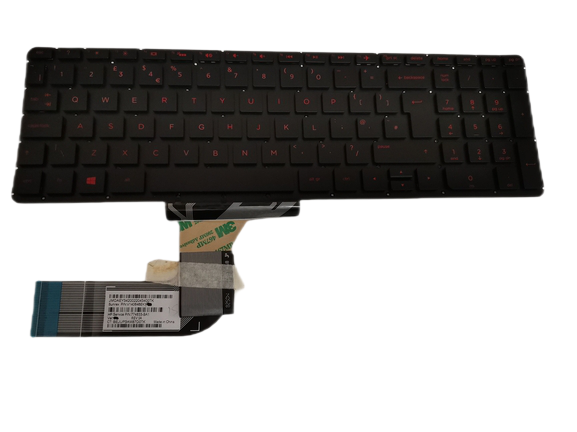 Tastatura Laptop, HP, Envy 15-K, 15-K000, M7-K, cu iluminare rosie, layout UK