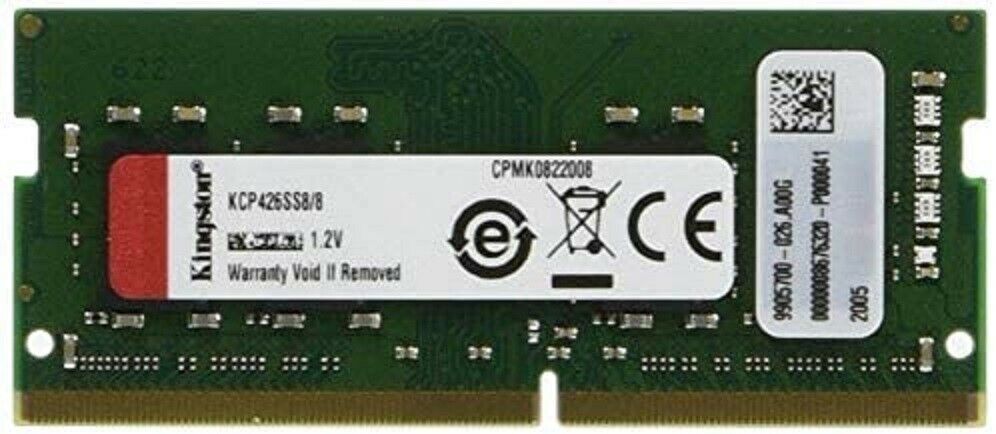 Memorie Kingston 8GB, DDR4, 2666MHz, CL17, 1.2v