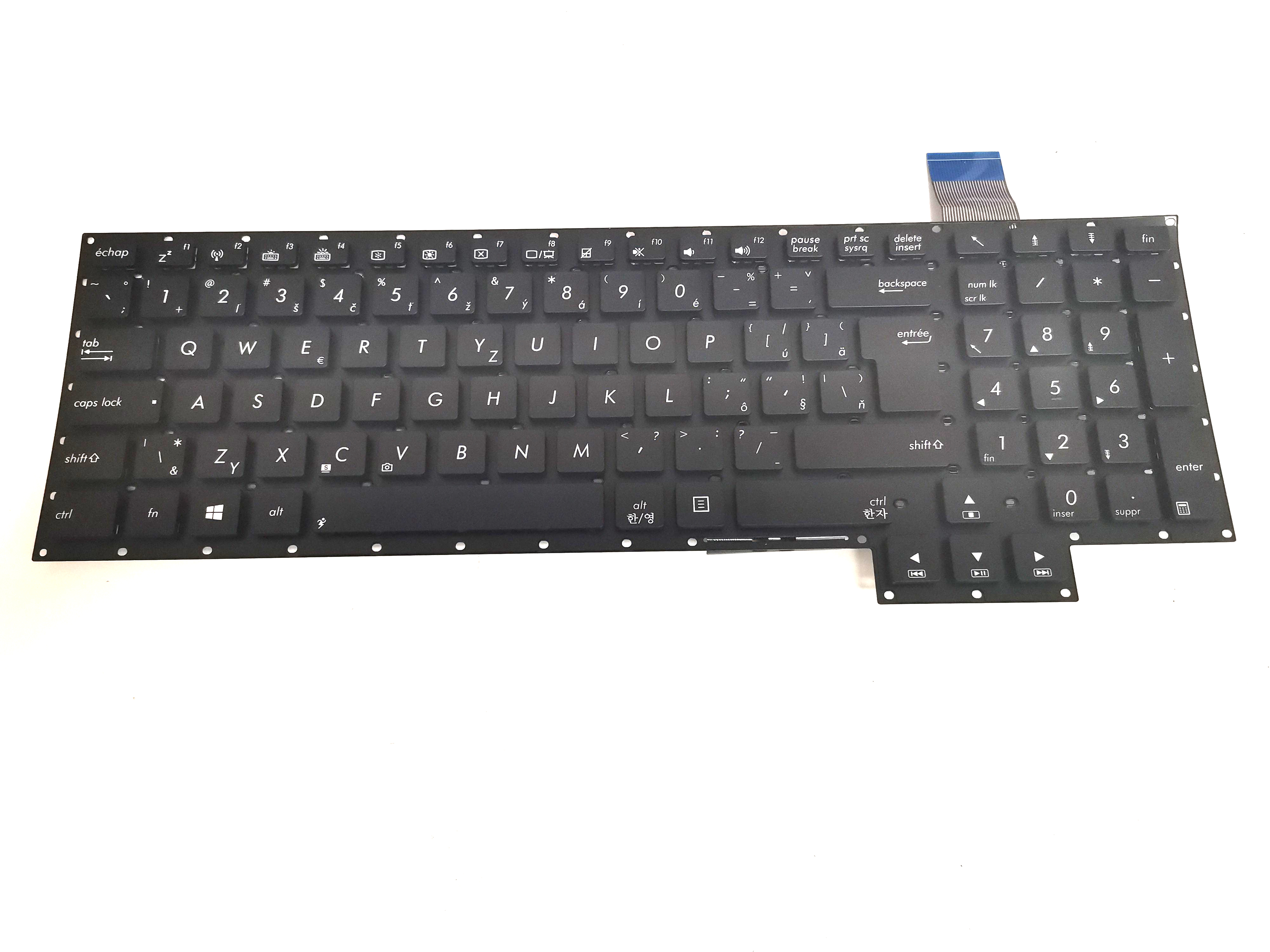Tastatura Laptop, Asus, ROG G750, G750J, G750JM, G750JH, G750JS, G750JW, G750JZ, G750JY, enter mare