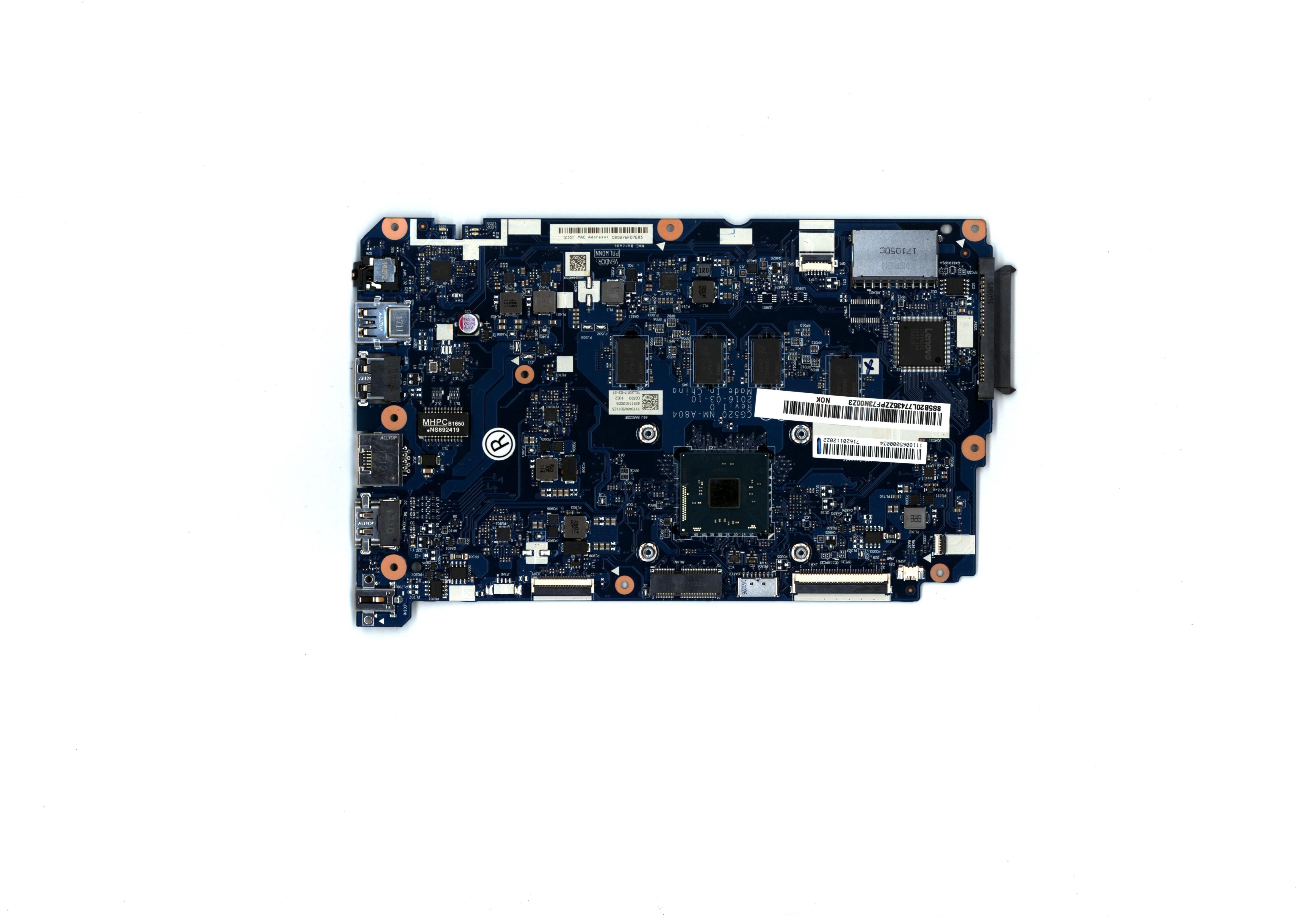 Placa de baza Laptop, Lenovo, IdeaPad 110-15, 110-15ACL, 110-15IBR, NM-A804, Intel N3060, 5B20L77435