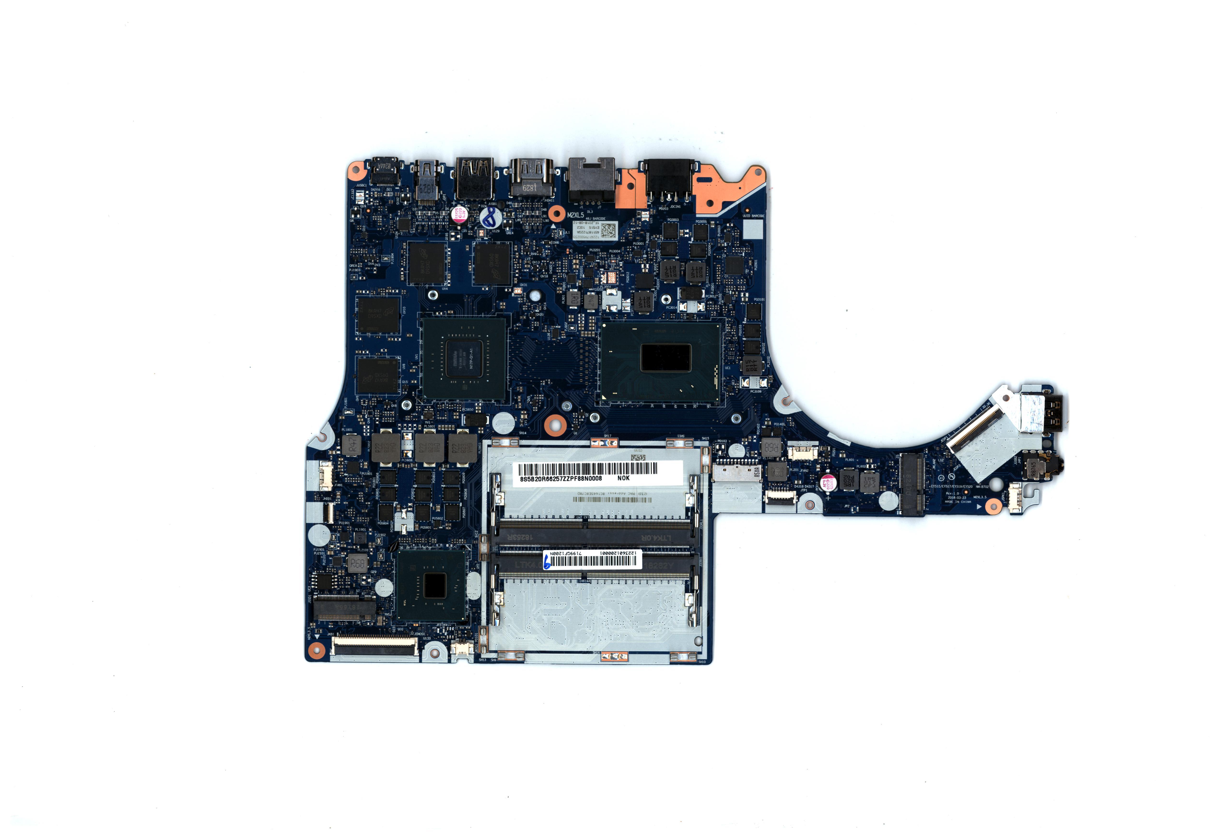 Placa de baza Laptop, Lenovo, Legion Y530-15ichk, i5-8300H SR3Z0, Nvidia GTX 1050TI 4GB, 5B20R66257
