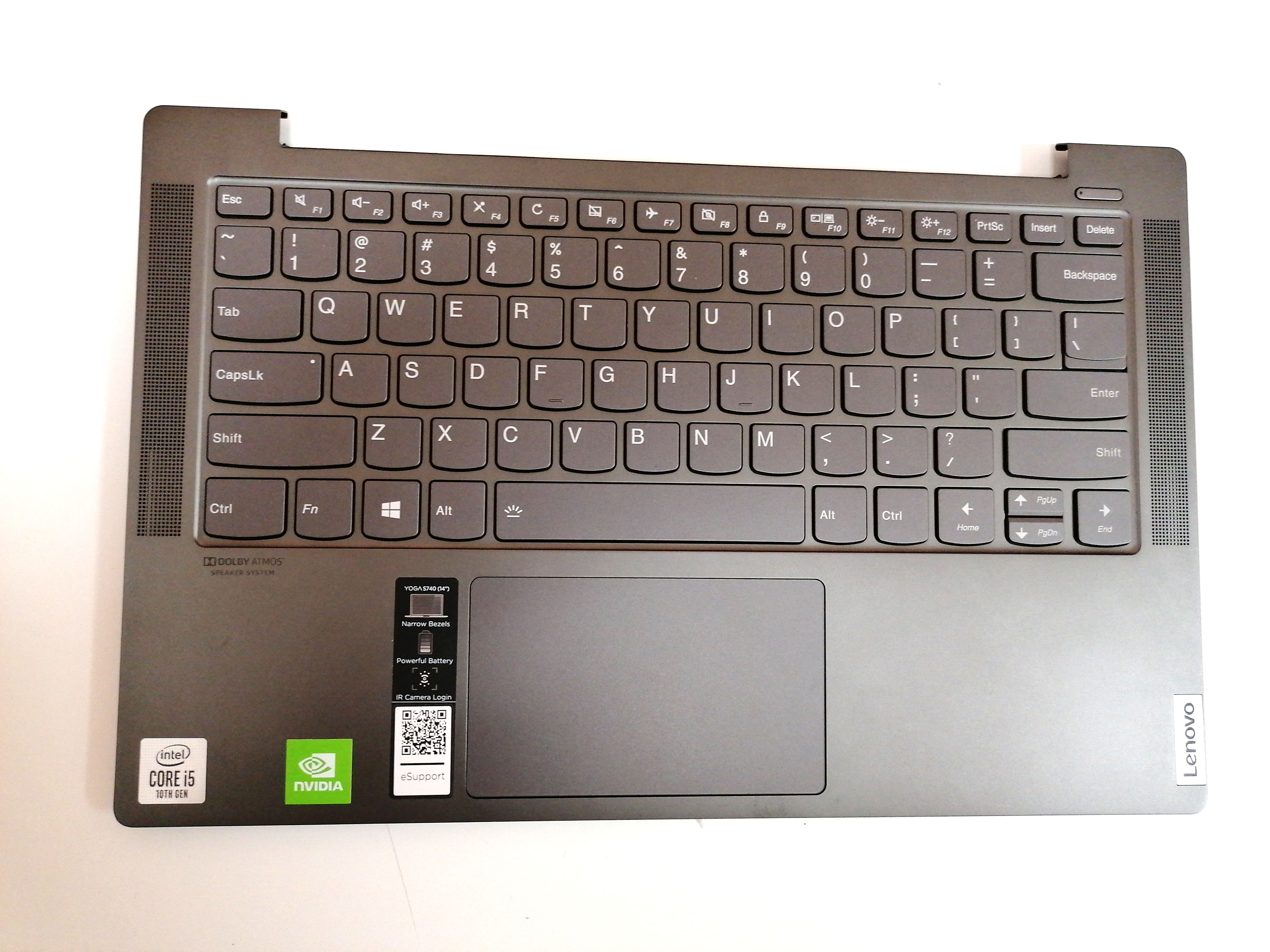 Carcasa cu tastatura laptop, Lenovo, Yoga S740-14, second hand