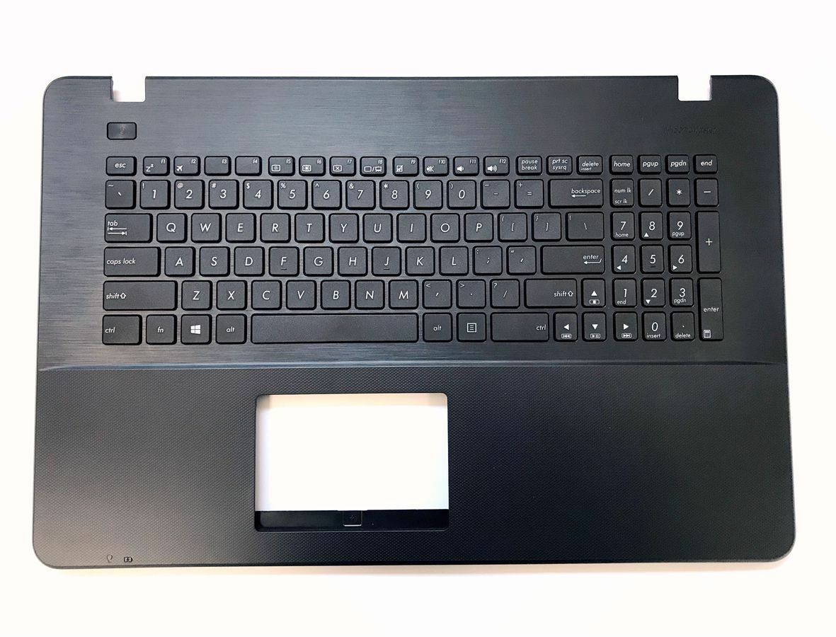 Carcasa superioara cu tastatura palmrest, Asus, X751, A751, X751LD, X751LN, X751MJ, K751LX, US, neagra