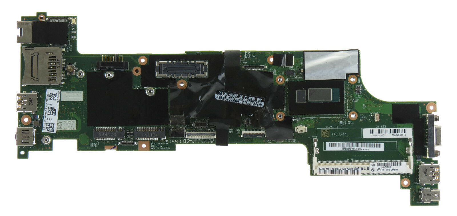 Placa de baza Lenovo ThinkPad X240 12.5 i5-4300U 04X5172 04X5160 SR1ED NM-A091 refurbished