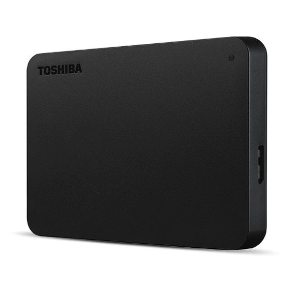 HDD extern Toshiba, Canvio Basics, Usb-C, 2TB, 2,5 inch, Negru