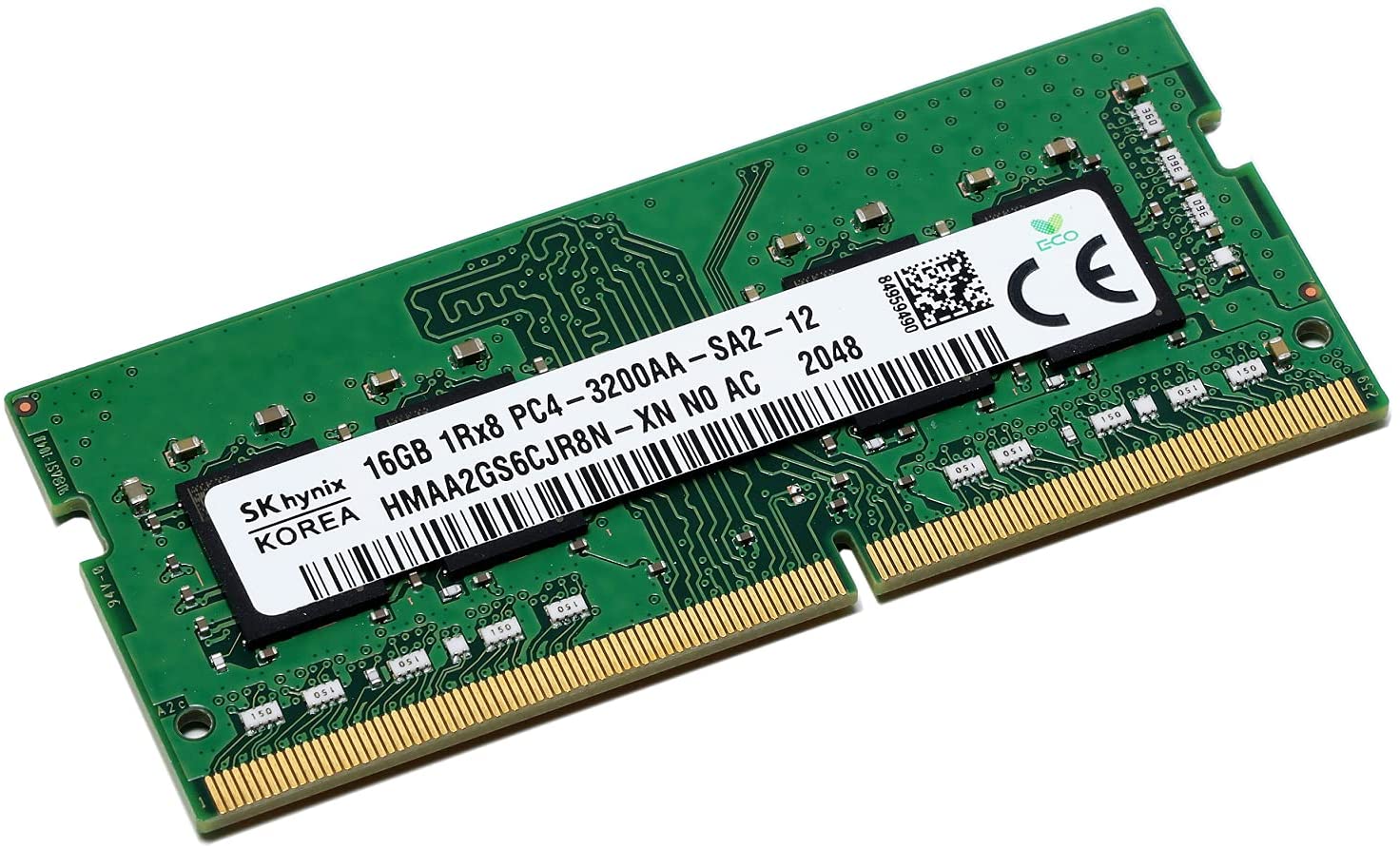Memorie Laptop Sodimm, Hynix, 16GB DDR4, 1Rx8, PC4-3200AA, non-ECC, Unbuffered, CL22, HMAA2GS6AJR8N-XN
