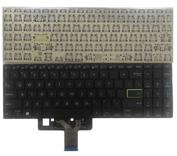 Tastatura Laptop, Asus, E510, E510M, E510MA, cu iluminare, layout US