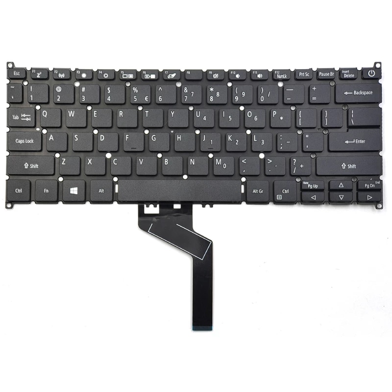 Tastatura Laptop, Acer, Swift 5 SF514-52, SF514-52T, SF514-52TP, neagra, layout US