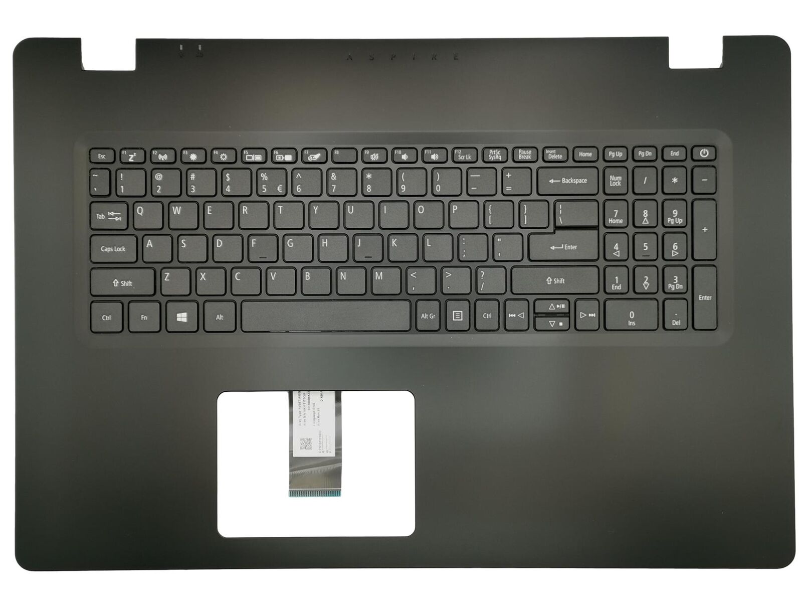 Carcasa superioara cu tastatura palmrest Laptop, Acer, Aspire 3 A317-51G,  A317-51K, A317-51KG, A317-52, A317-32, 6B.HEKN2.001