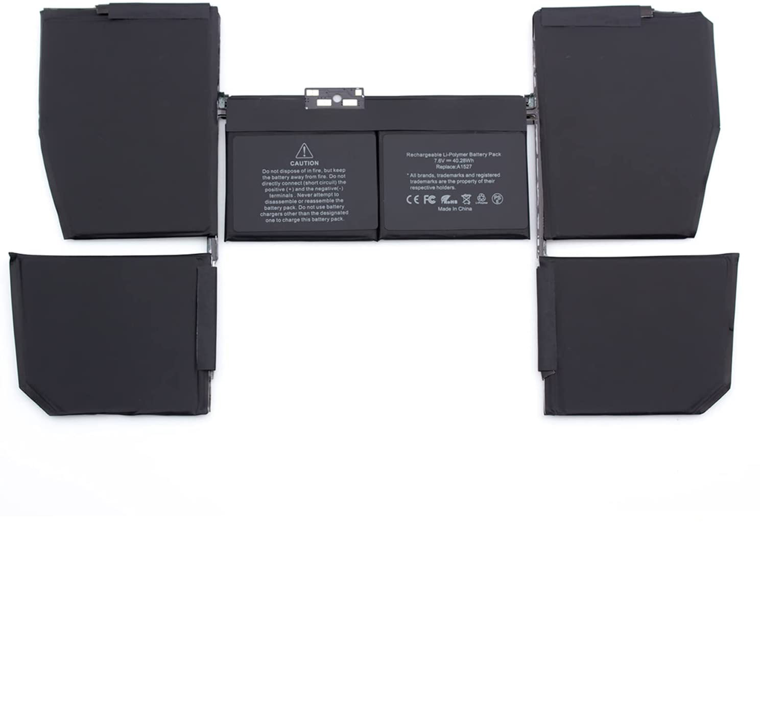 Baterie Laptop, Apple, Macbook Retina 12 inch A1534 (early 2015, 2016, Mid 2017), model A1527, A1705, 7.55V, 5265mAh, 39.71Whr