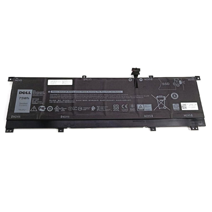 Baterie Laptop, Dell, XPS 9575 2-in-1, P73F, P73F001, Precision 5530 2-in-1,  8N0T7, 8NOT7, TMFYT, 0TMFYT, 6 celule, 11.4V, 6254mAh, 75Wh