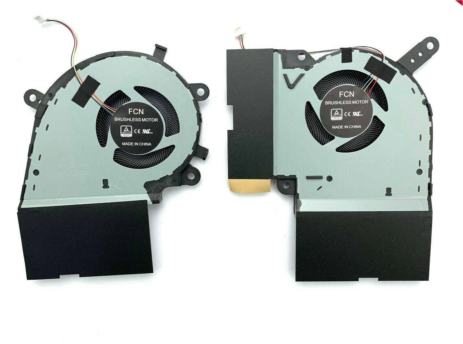 Set coolere Laptop Gaming, Asus, ROG Strix G15 G512LU, 13NR01I0P01013, DFS5K12304363L-FN7F, 13NR01I0P02011, 13N1-9VP0111, DFS5K12115491L-FMMR, 5V, 0.5A