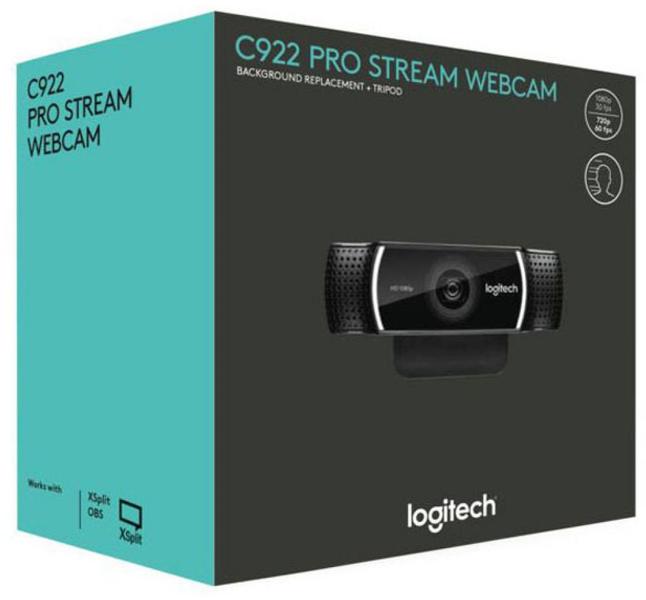 Camera web Logitech C922 HD Pro Stream HD 1080p