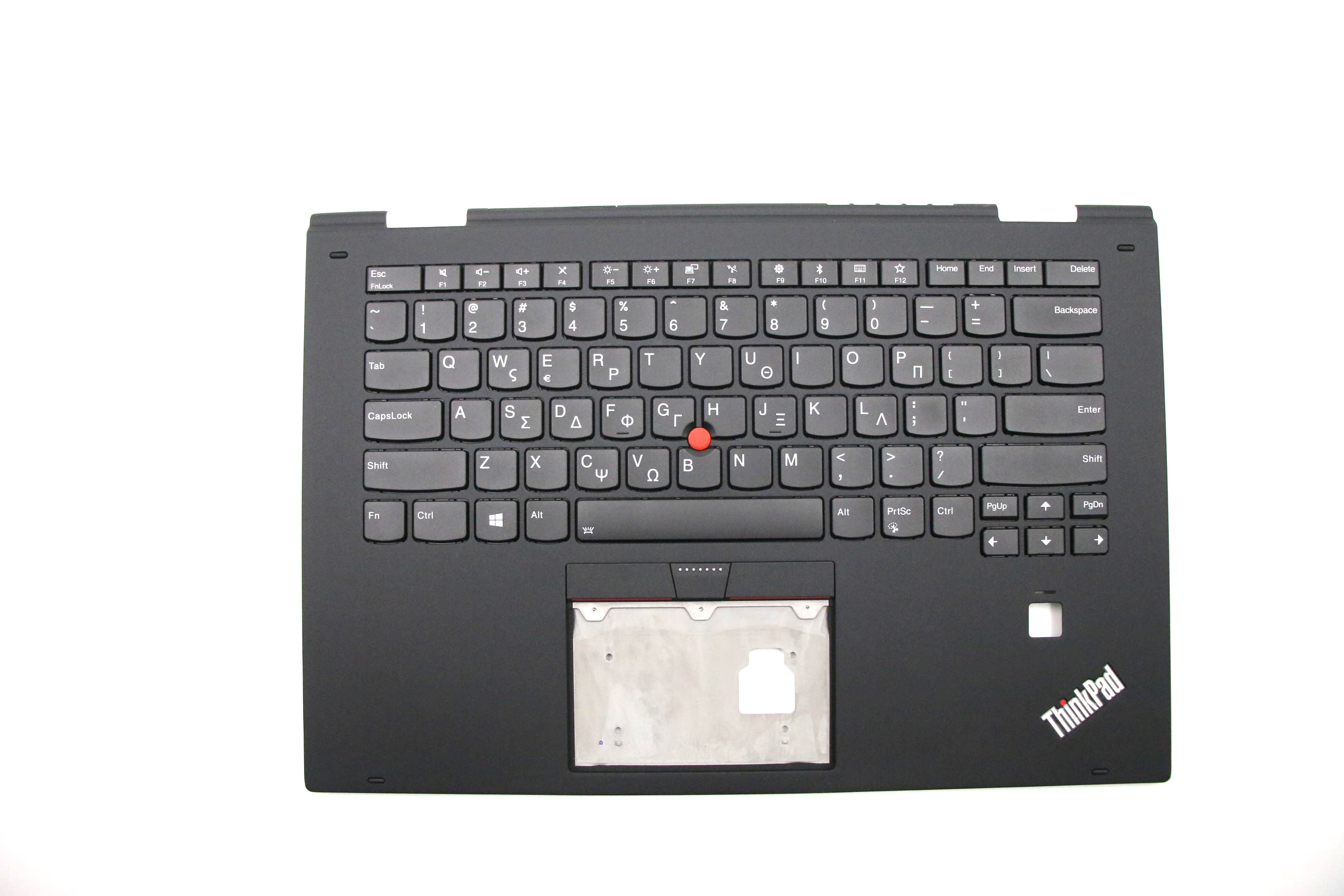 Carcasa superioara cu tastatura palmrest Laptop, Yoga X1 2nd Gen Type 20JD, 20JE, 20JF, 20JG, 01HY814, cu iluminare, layout GR (greaca)